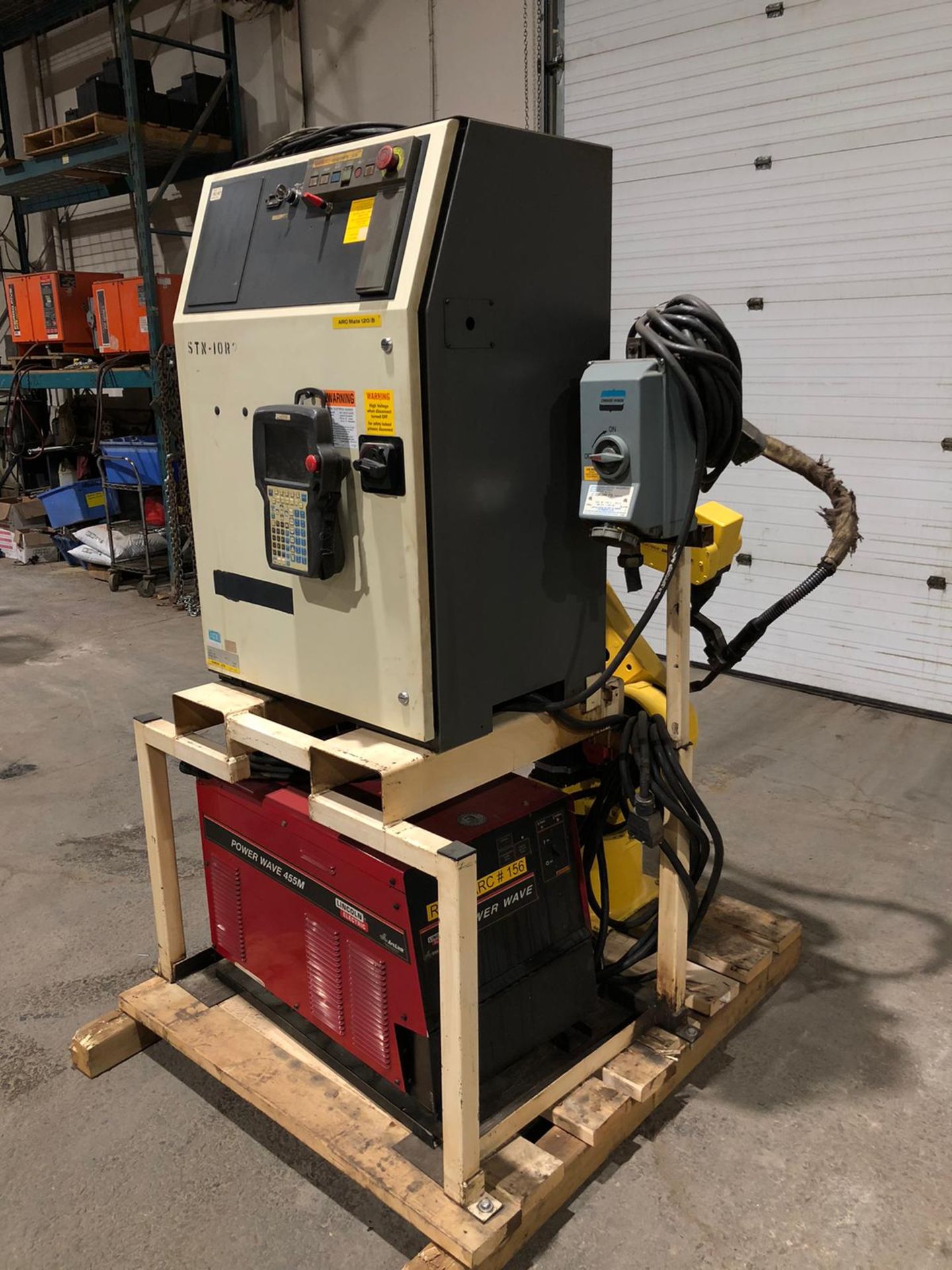 MINT Fanuc Arcmate 120iB Welding Robot with RJ3iB Controller WITH wire feeder, COMPLETE & TESTED - Image 5 of 6