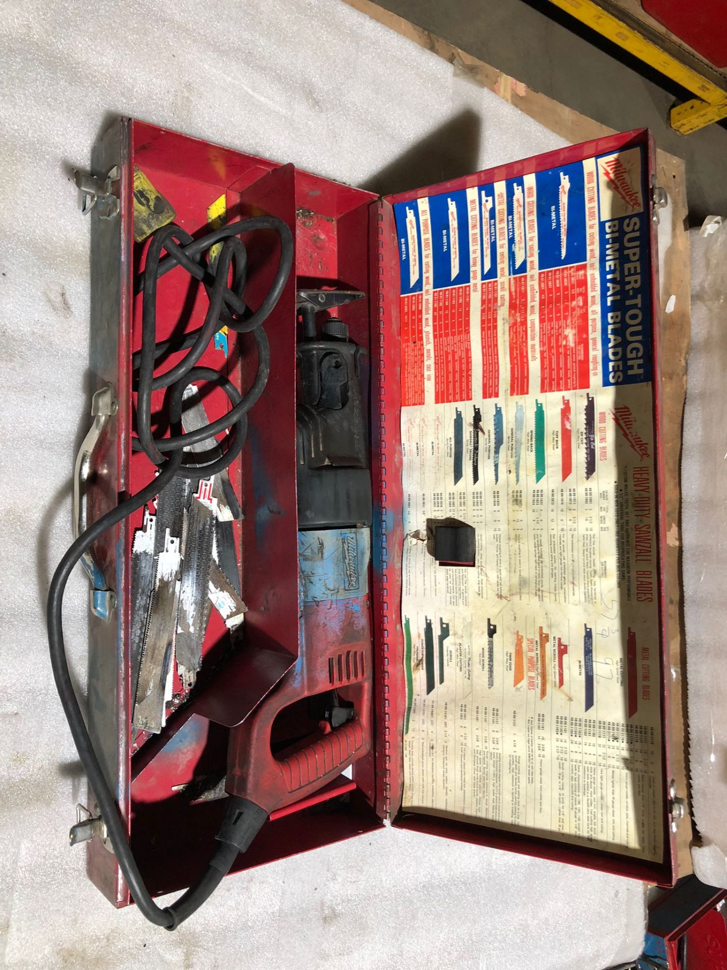 Milwaukee Sawzall Saw Unit in case *** FROM 5-STAR RIGGING