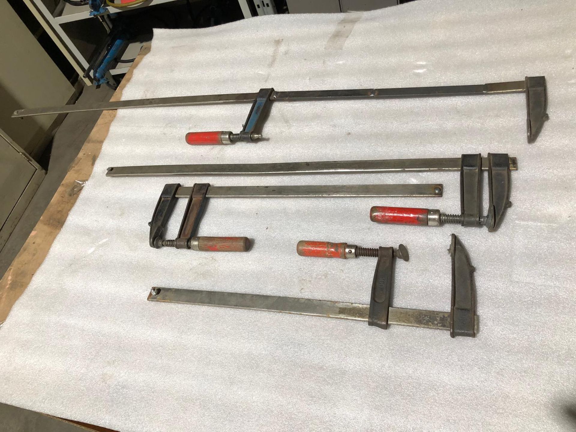 Lot of Woodworking Clamp Units