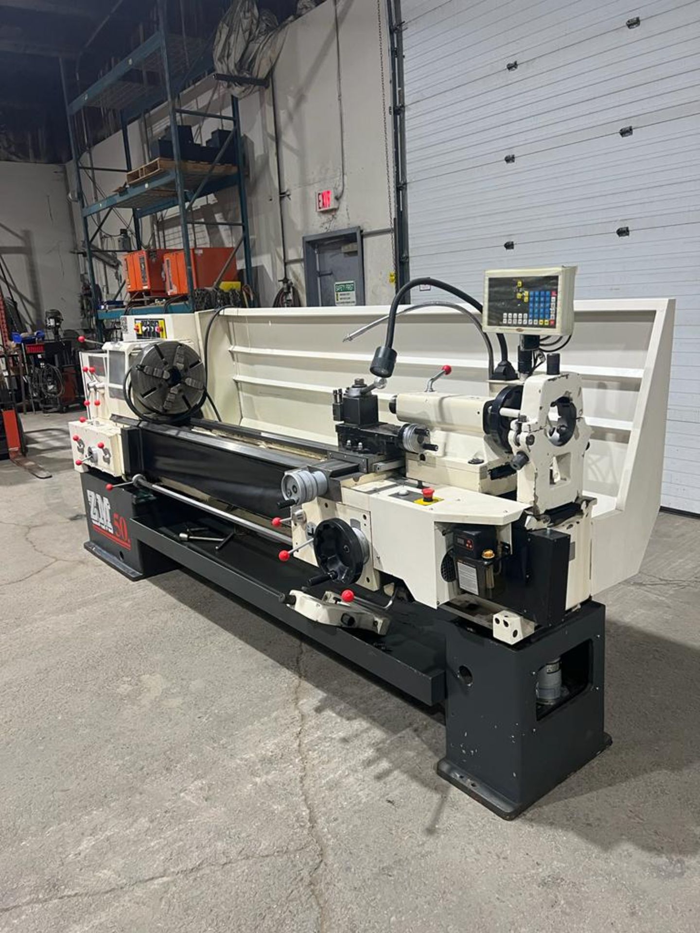 2015 Yuwe Engine Lathe 20x80 - with 20" Swing and 80" Long Bed with Tailstock, Digital Readout (DRO) - Image 2 of 7
