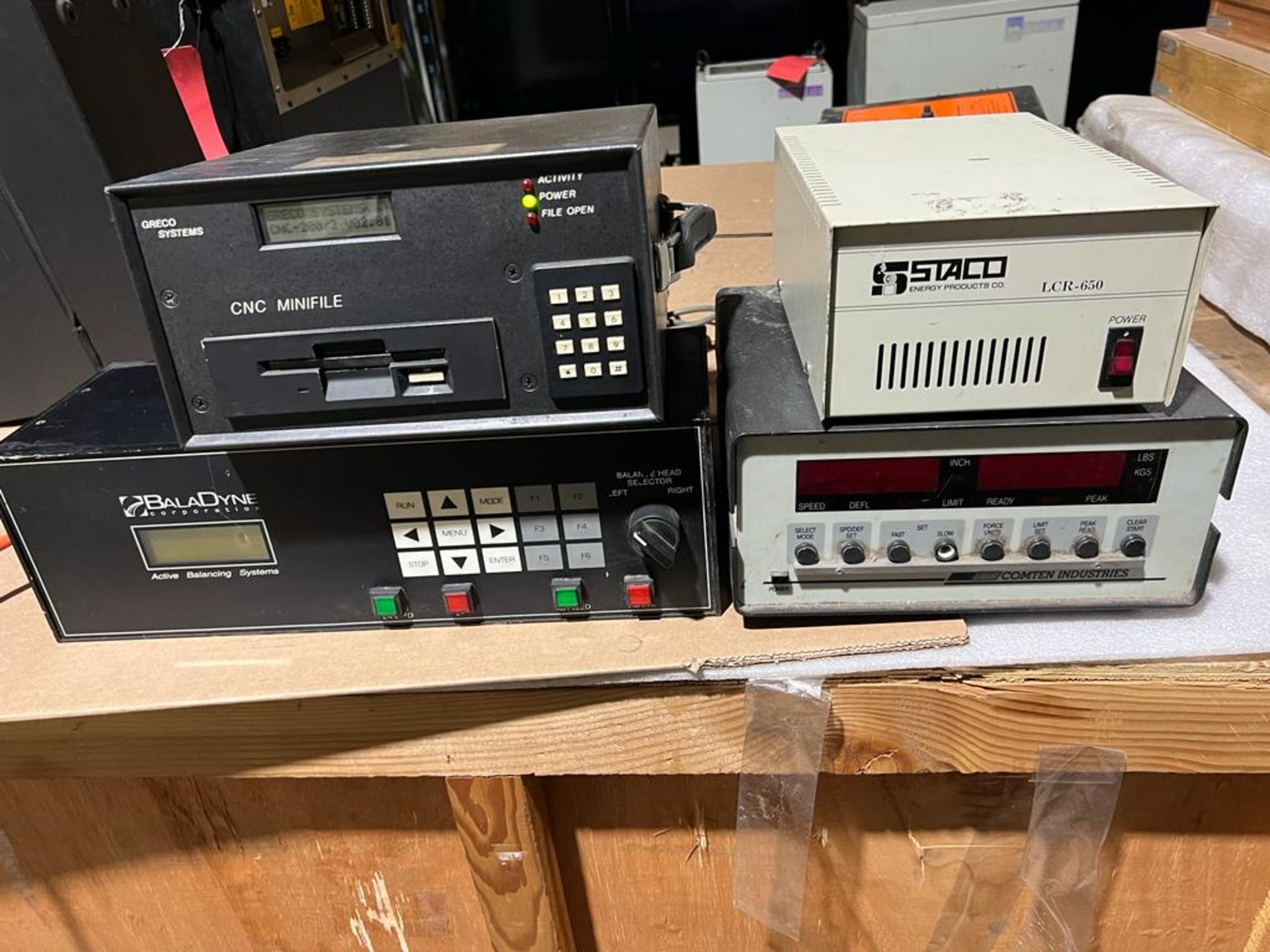 Lot of 4 (4 units) CNC Controllers - Staco Unit, Baladyne and CNC Minifile