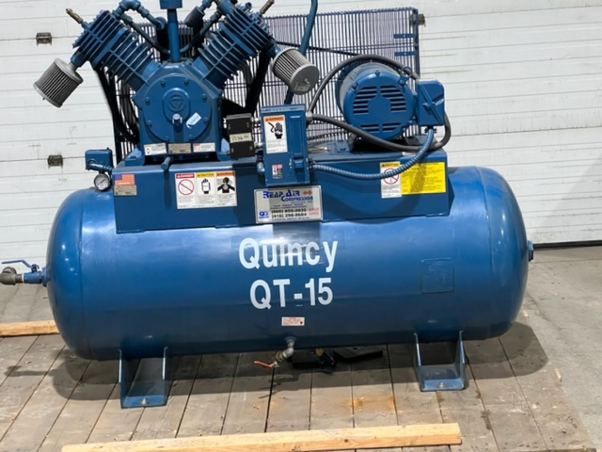 Quincy 15HP Air Compressor Unit