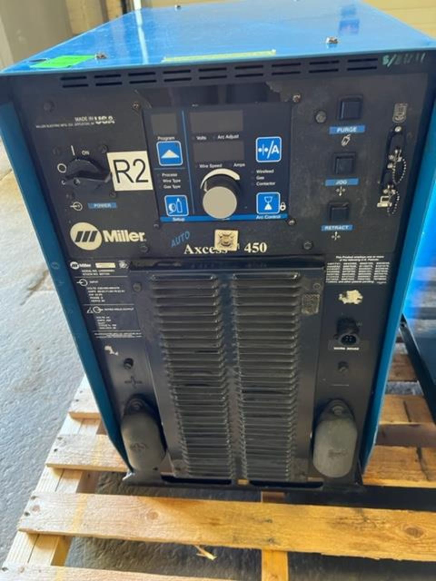 Miller Auto Axcess 450 Mig Welder Unit Power Source 450 Amp unit