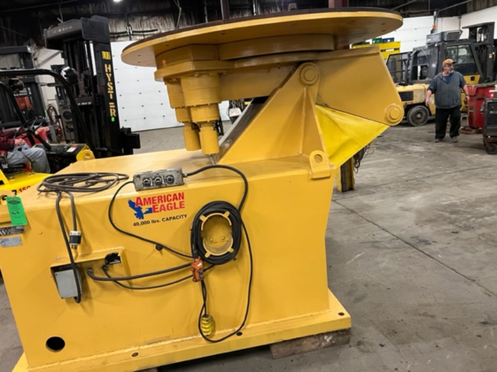 American Eagle WELDING POSITIONER 40000lbs capacity - tilt and rotate with pendant controller unit - - Image 3 of 5