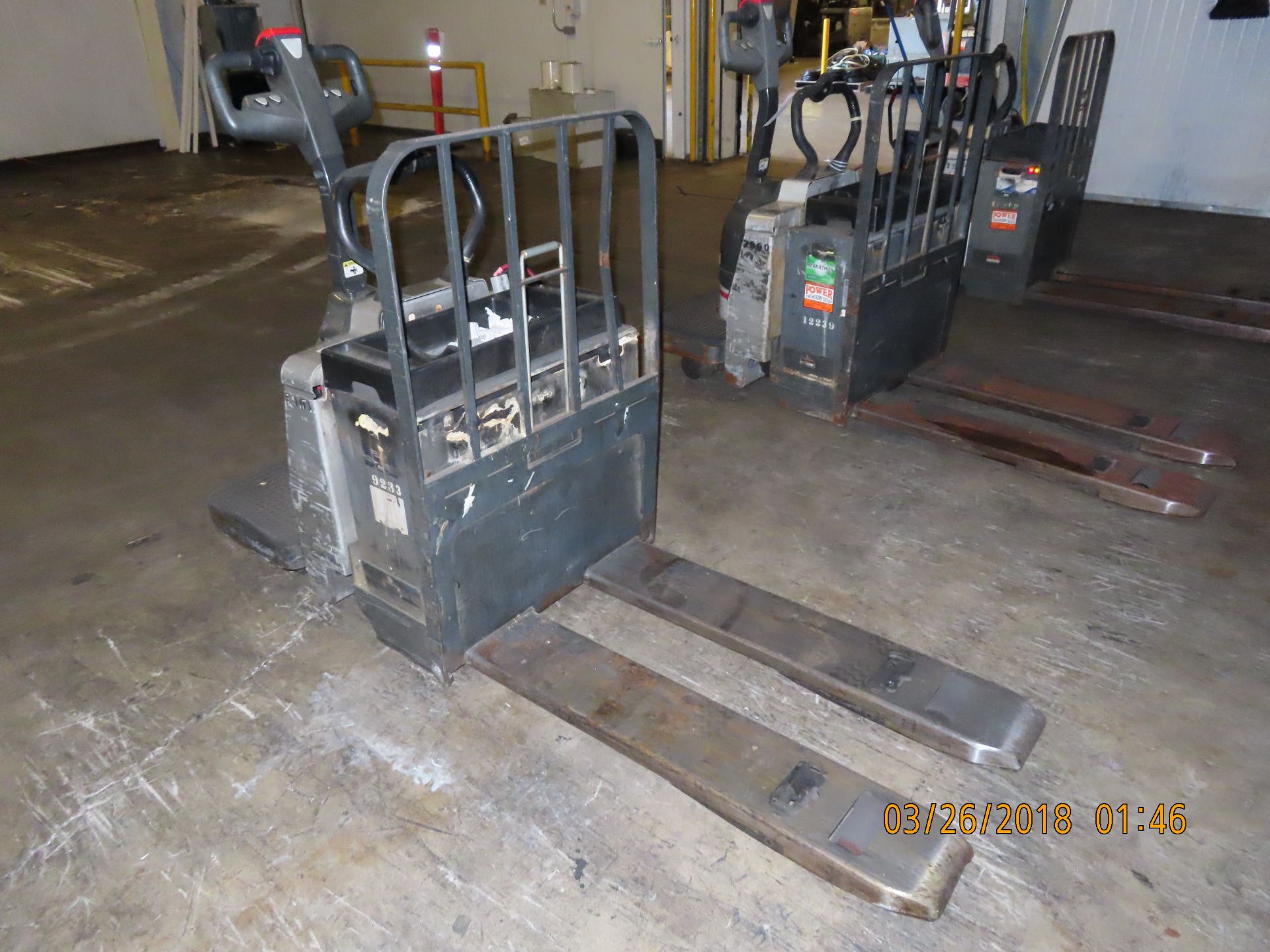 Nissan Electric 6,000lb. Pallet Jack 24 Volt mod. RPXTZW2G60NV; S/N 2W26-9310041 (No Charger) - Image 2 of 3