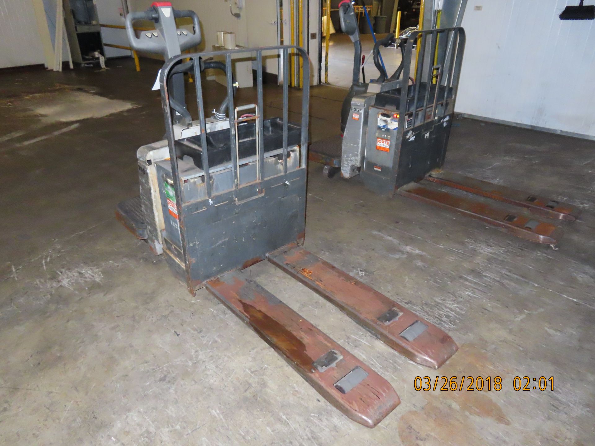 Nissan Electric 6,000lb. Pallet Jack 24 Volt mod. RPXTZW2G60NV; S/N 2W26-9310040 (No Charger) - Image 2 of 3