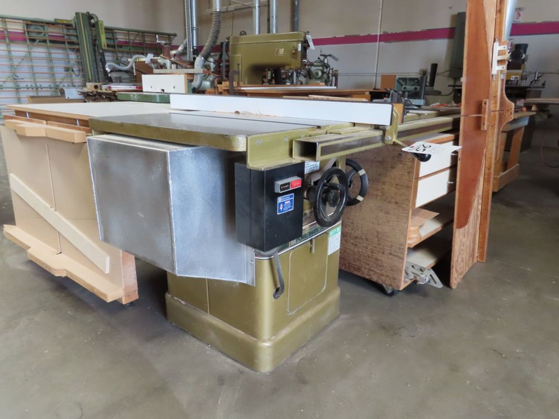 Powermatic 10'' Table Saw w/ T-Square Saw Frame System - Image 2 of 3