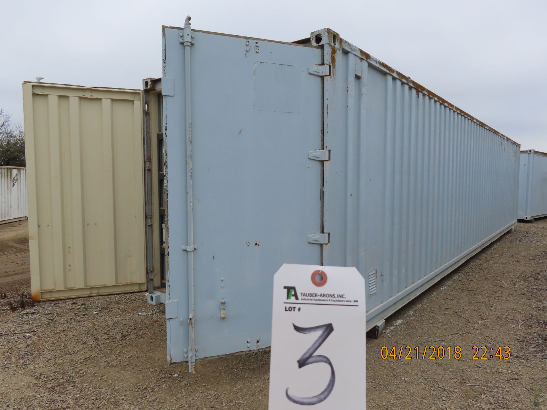 Storage Container, 8' x 8' x 40'L w/ Contents