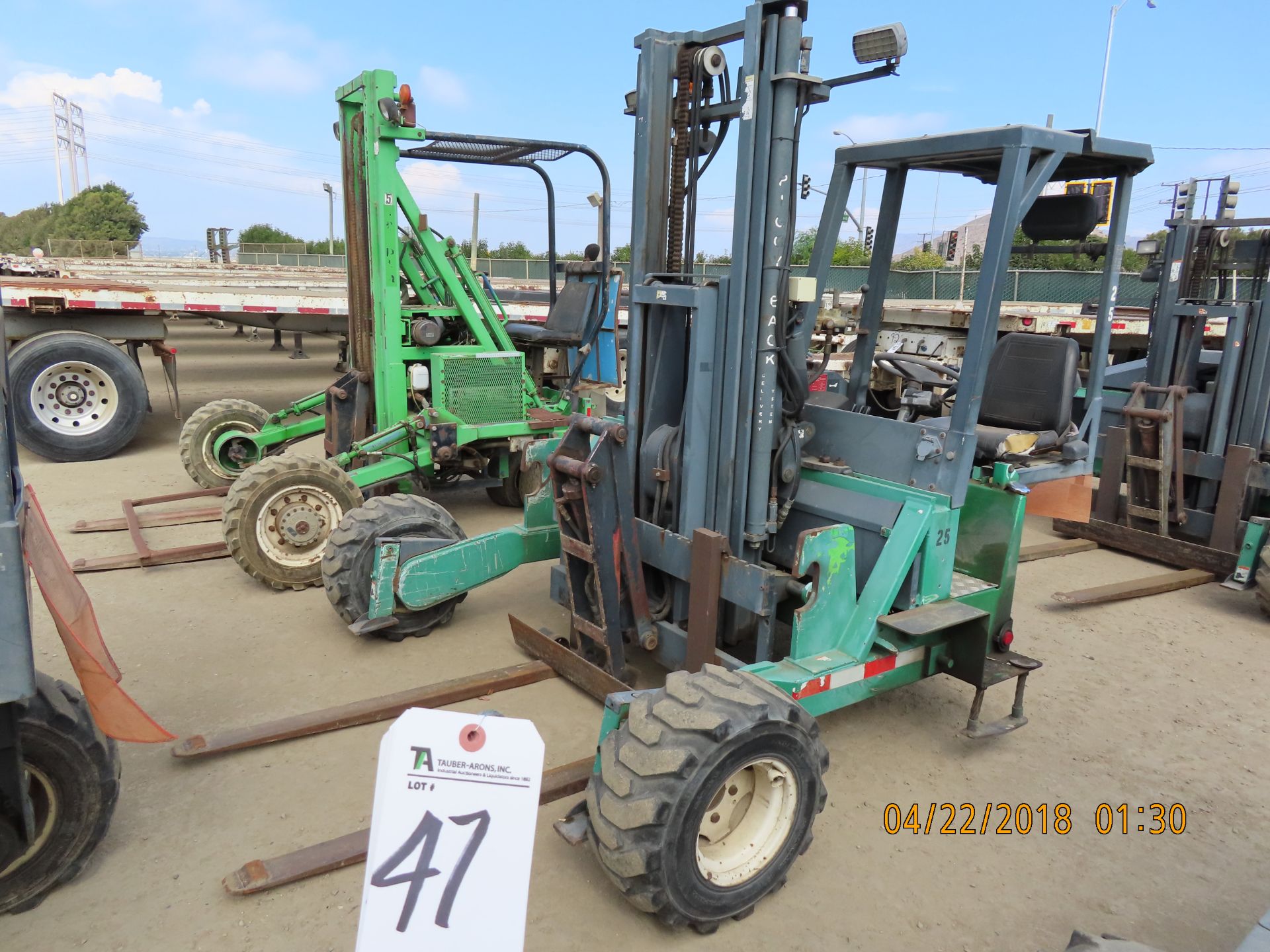 (2006) Princeton Type Z2-3TX, 4,500lb Cap. Piggy Back Forklift, Diesel; Hours: 433; S/N 109446