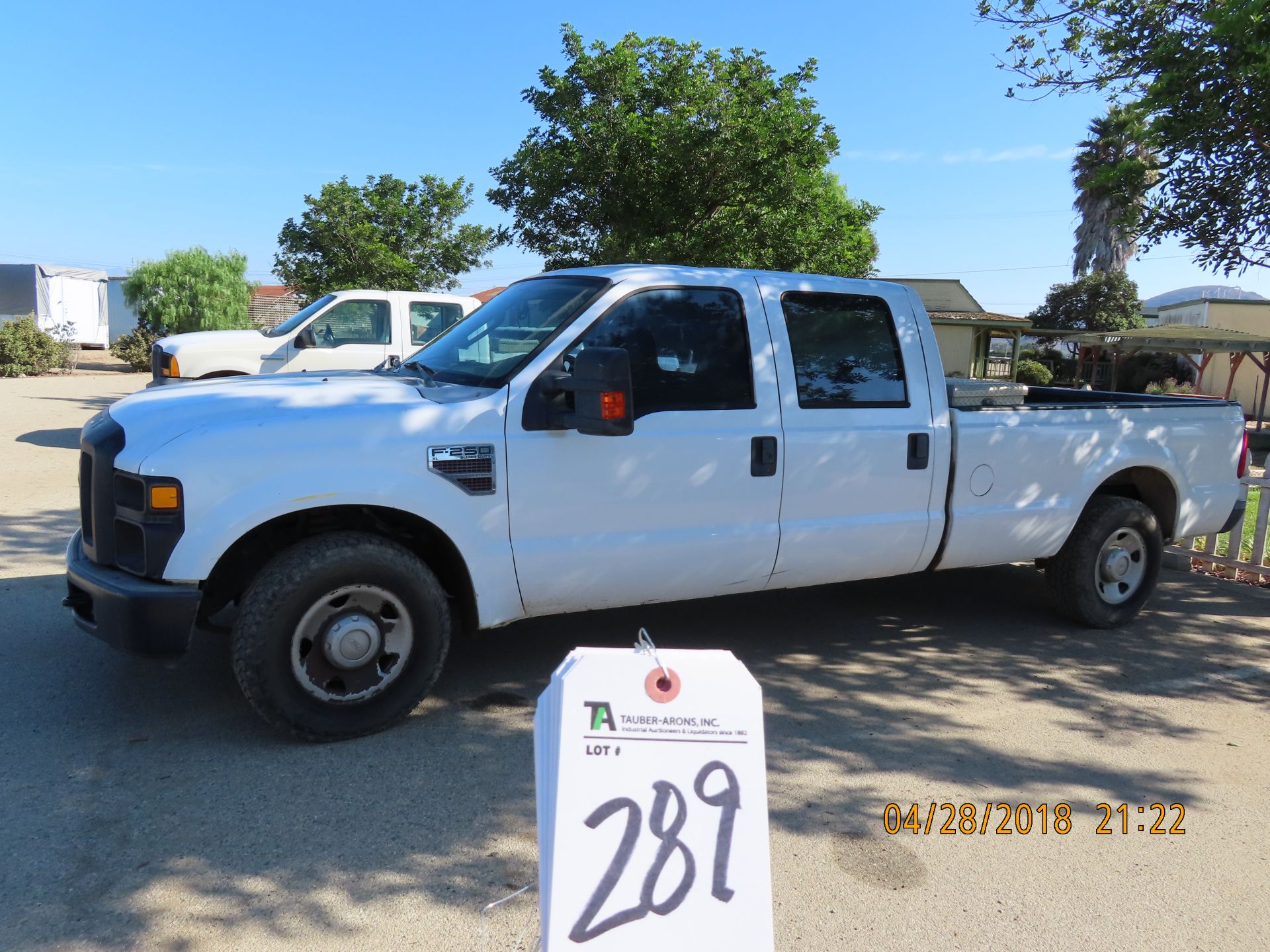 (2008) Ford mod. F-250XL Super Duty, 4-Door Pickup Truck, 6.4L, V8 Power Stroke Diesel; Miles: 275,