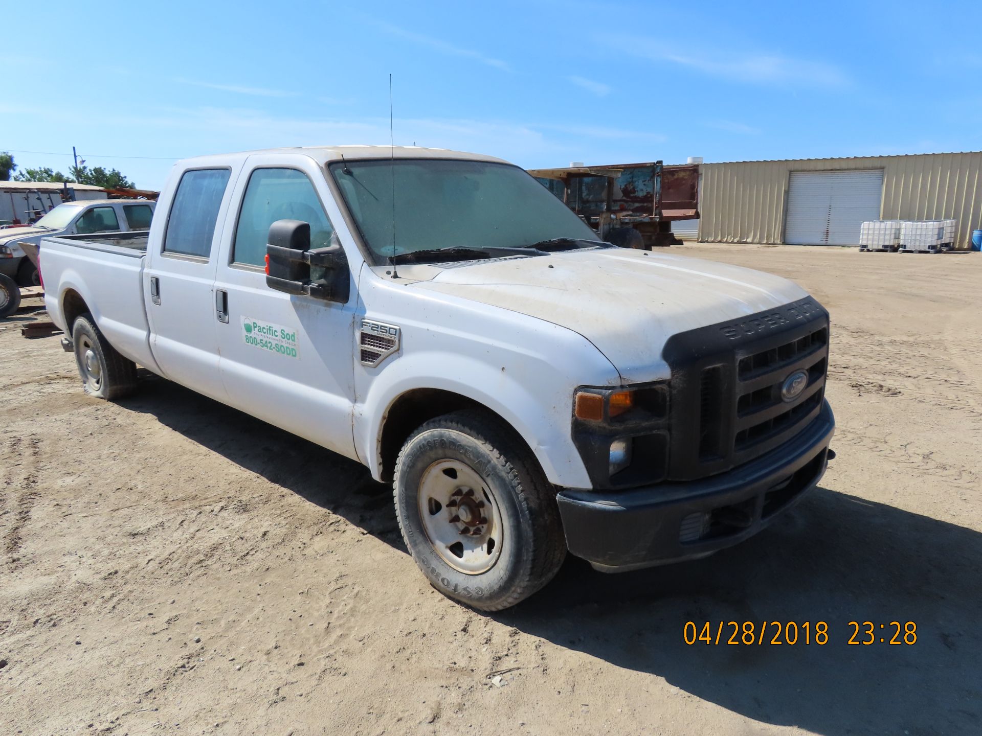 (2008) Ford mod. F250XL Super Duty Pickup Truck, V8 Power Stroke, 6.4L, 4-Door, Miles: n/a; LIC: - Image 2 of 5