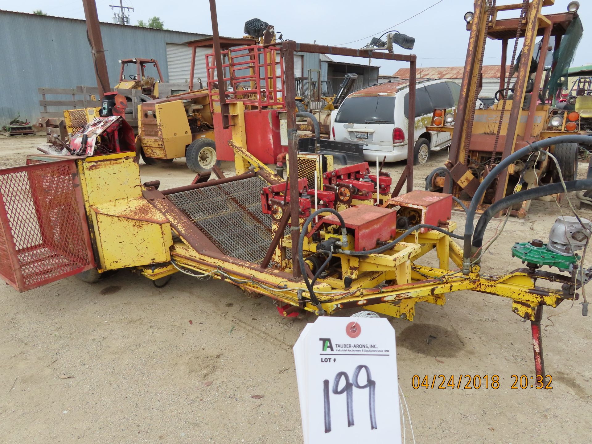 Magnum 42'' Big Roll Harvester w/ Electronic Depth Control; S/N 0798240-42