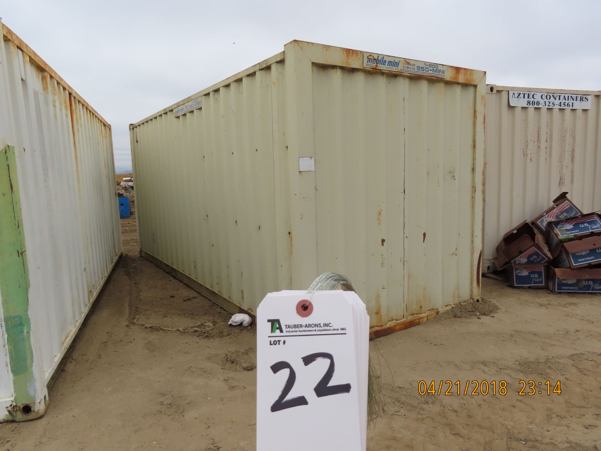 Storage Container, 8' x 8' x 20'L - Image 2 of 2