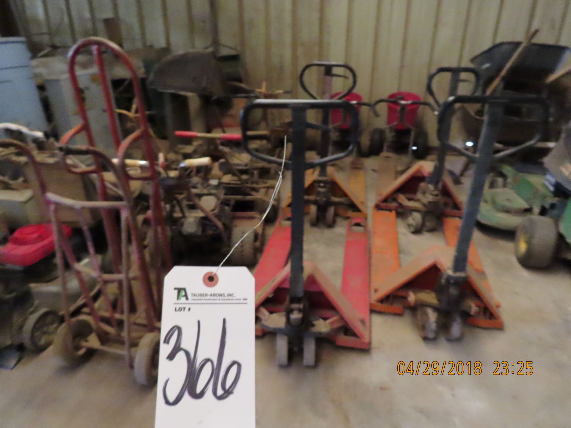 (Lot) Mowers, Pallet Jacks, Pipe Fittings Electrical Boxes - Image 3 of 3