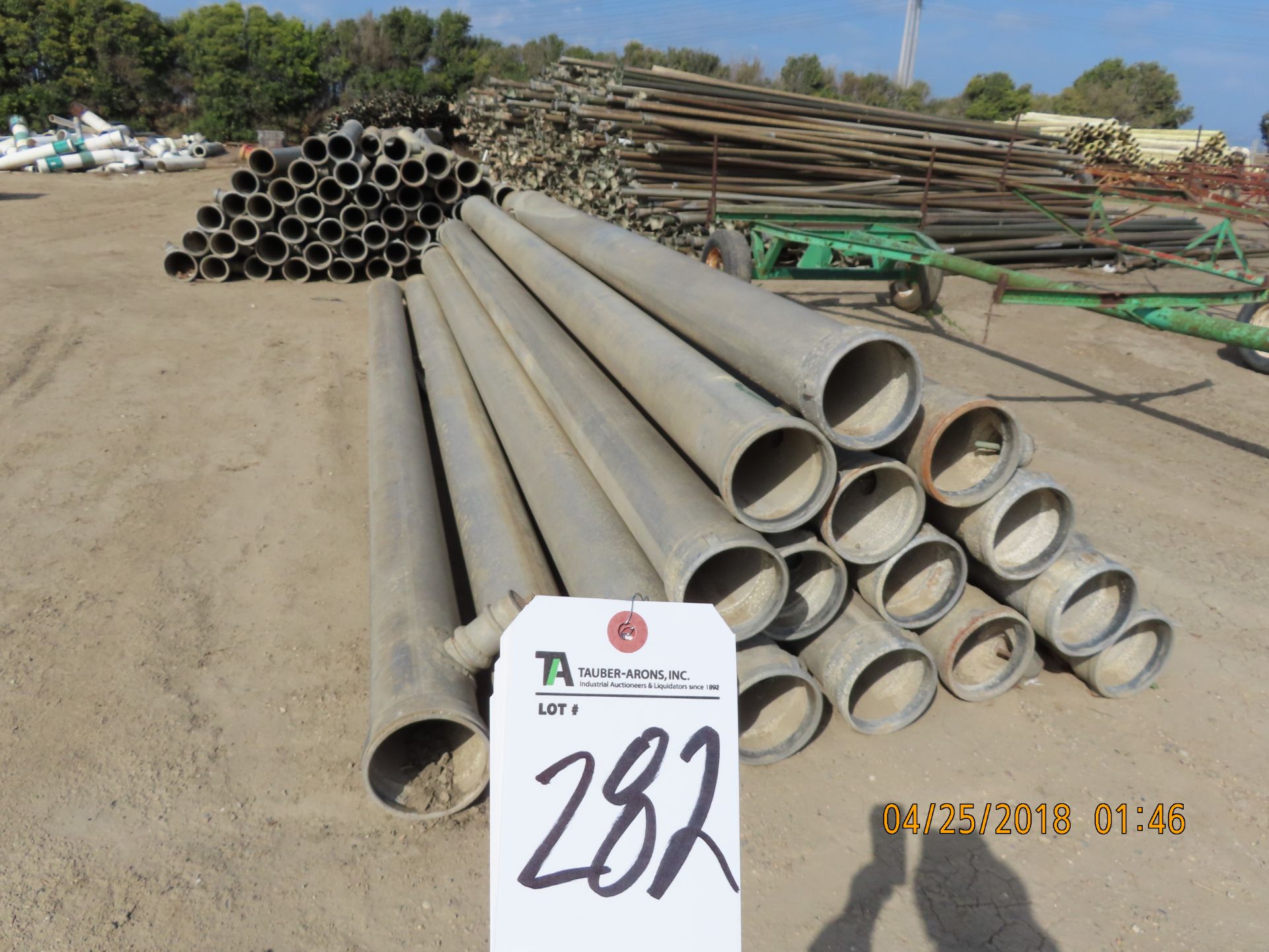 (Lot) Assorted Size Aluminum Irrigation Pipe (Scrap) - Image 3 of 6