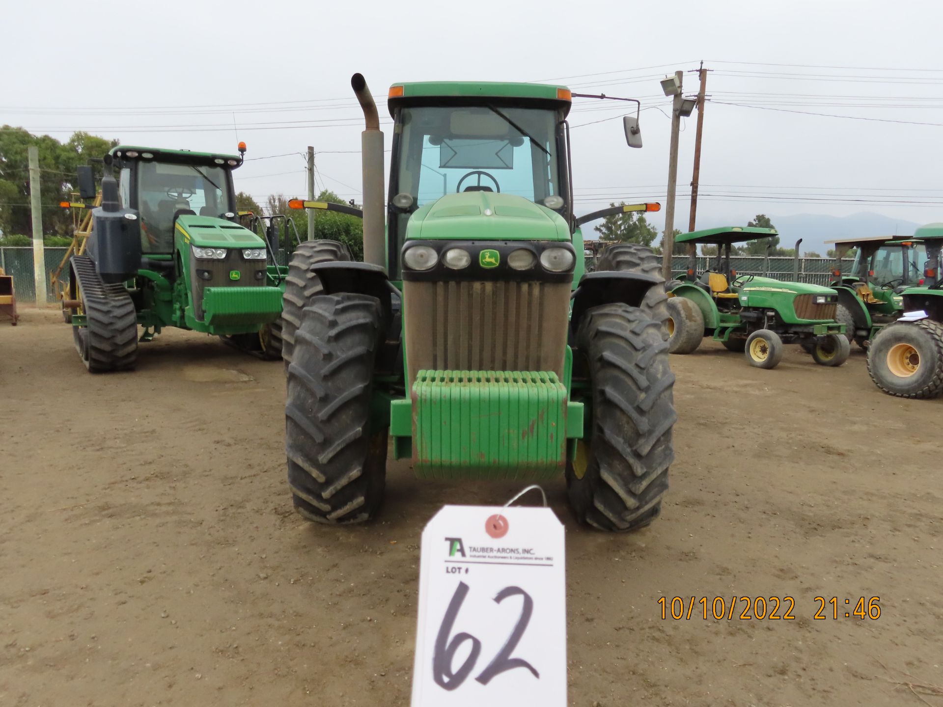 (2005) John Deere mod. 8420 Tractor, 4-WD Cab w/ Air Conditioning; Hours: 8,808; S/N RG6081H224300 - Image 5 of 10