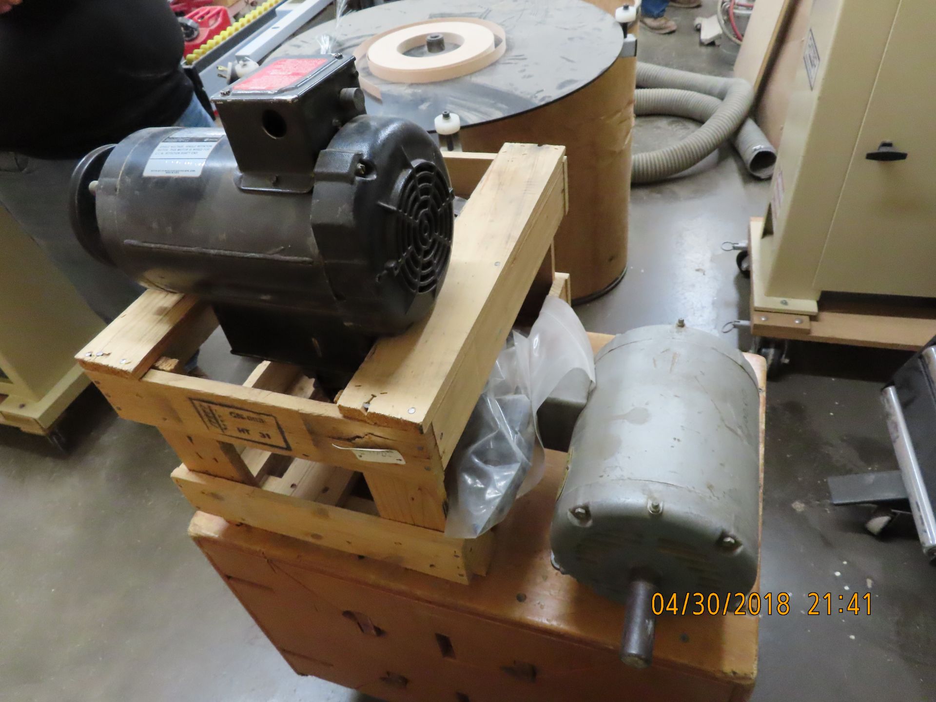 (Lot) Motors, 2hp, 3hp & 5hp - Image 2 of 2