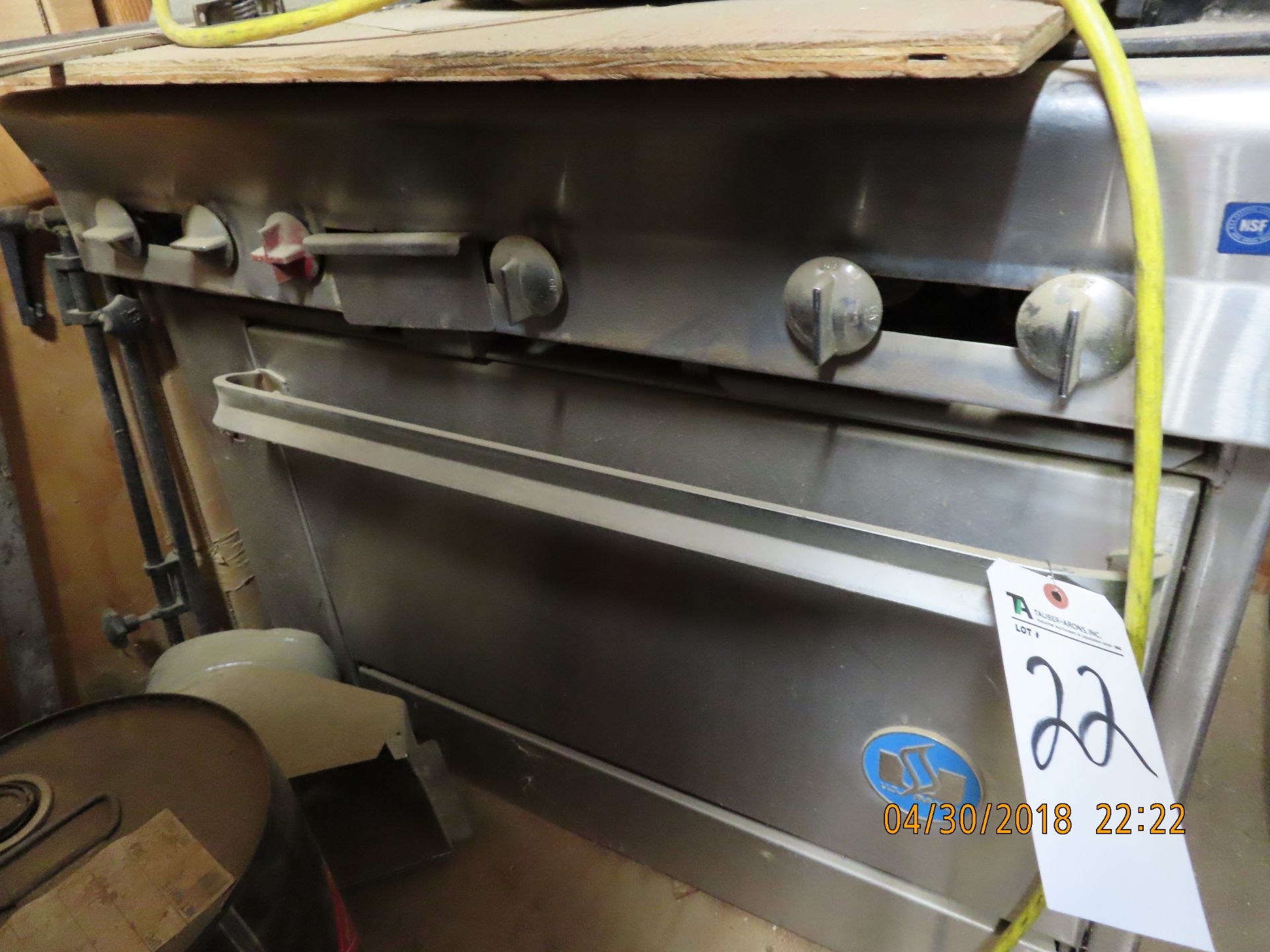 36'' S.S. Gas Stove