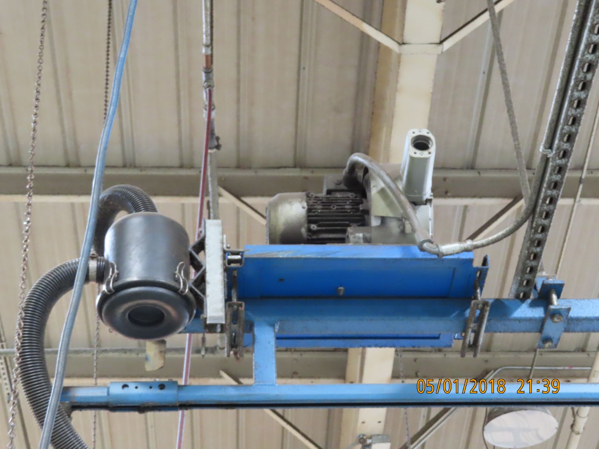 Gorbel Crane 140lb. Cap. w/ Unimove Vacuum Lift, Approx. 12' x 25' (LOADING FEES: $ - Image 2 of 3