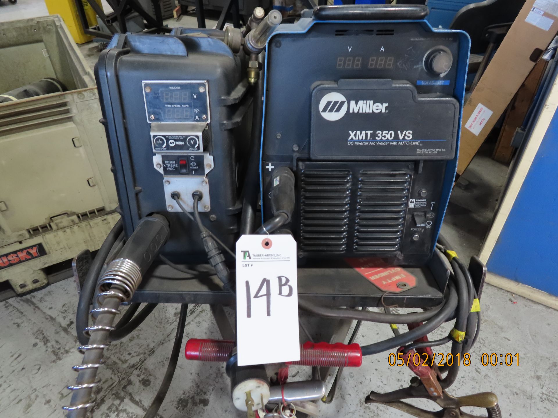 Miller mod. XMT350VS, DC Inverter Arc Welder w/ Auto Line