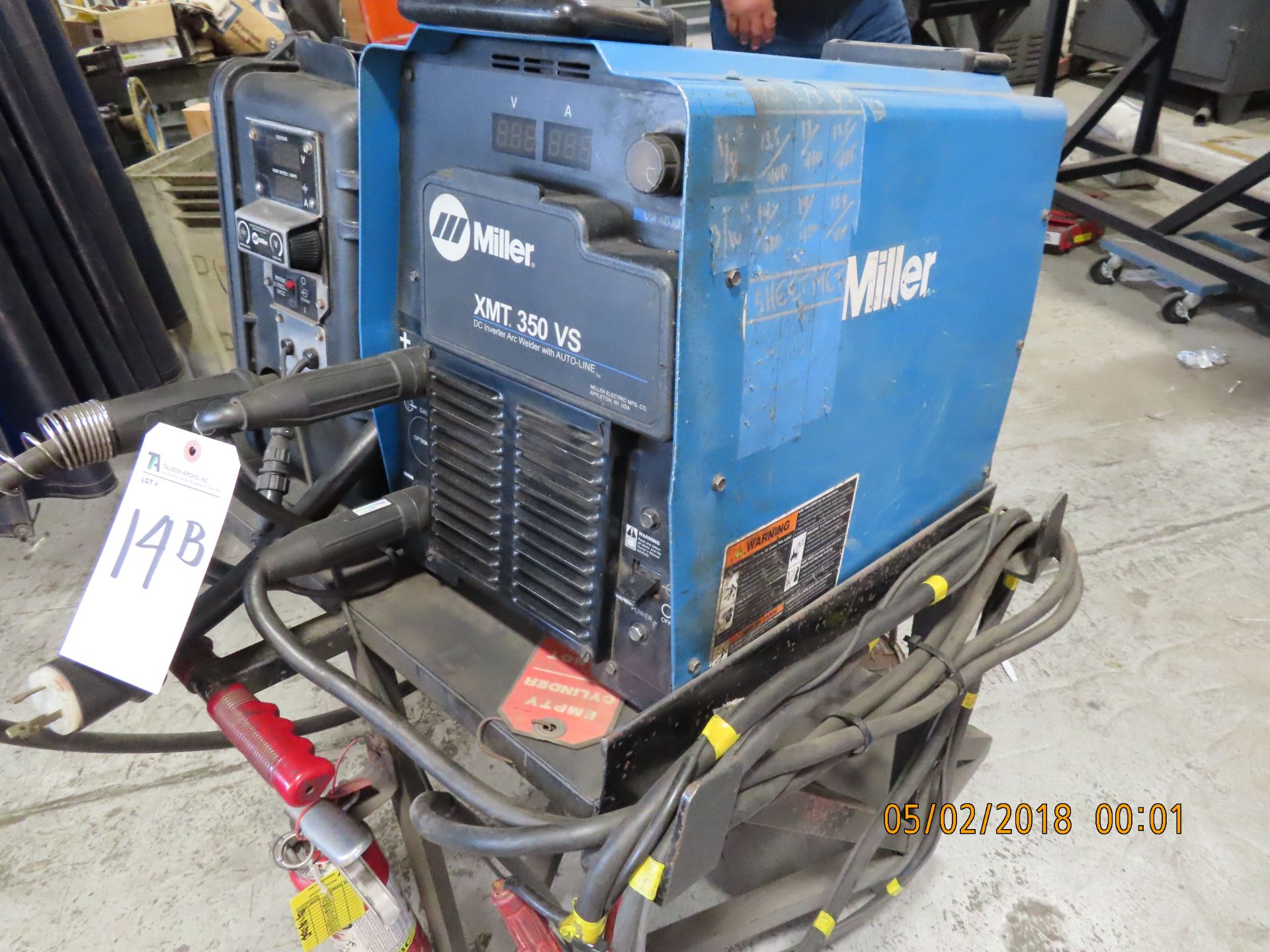 Miller mod. XMT350VS, DC Inverter Arc Welder w/ Auto Line - Image 2 of 3