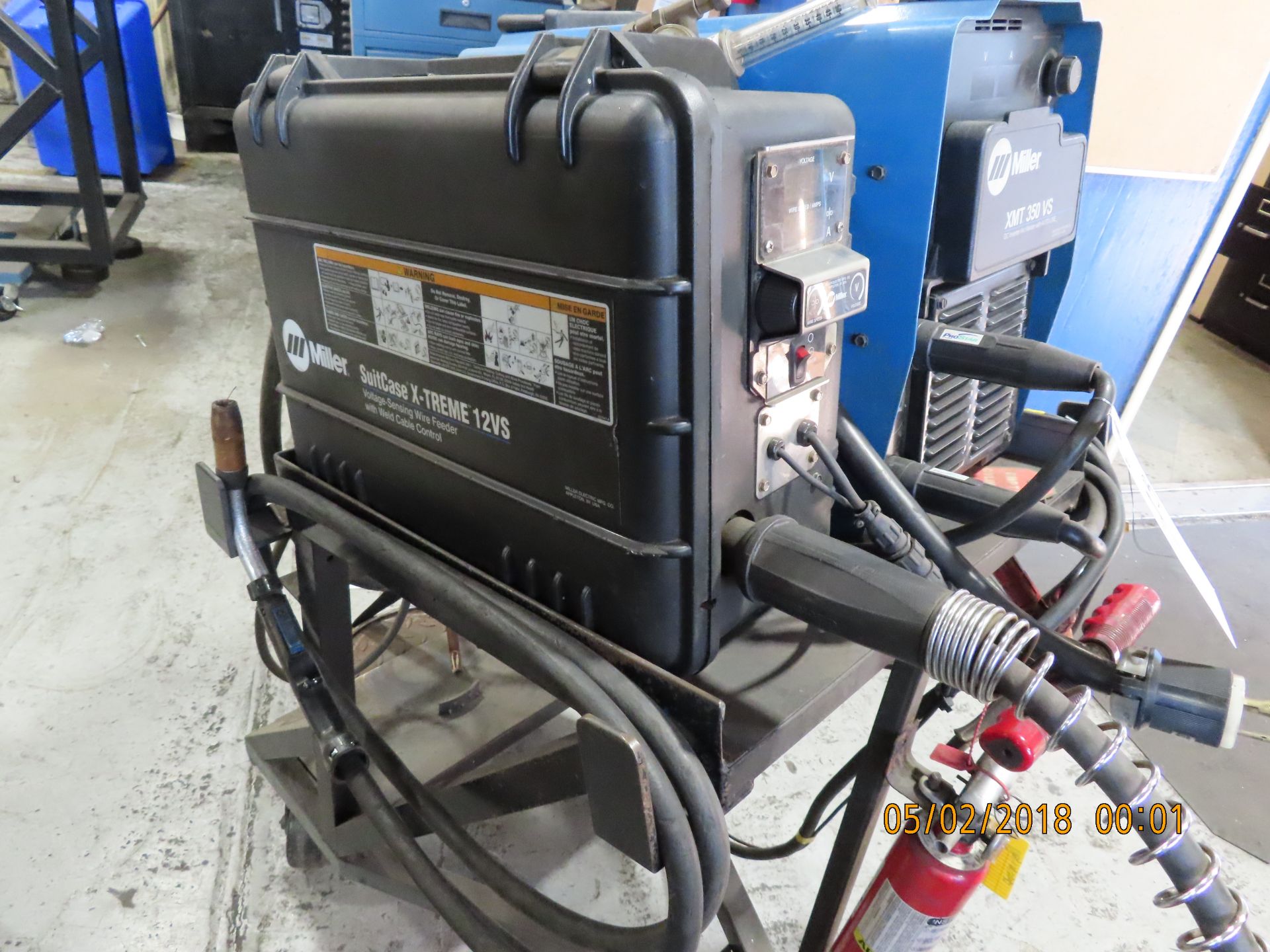 Miller mod. XMT350VS, DC Inverter Arc Welder w/ Auto Line - Image 3 of 3