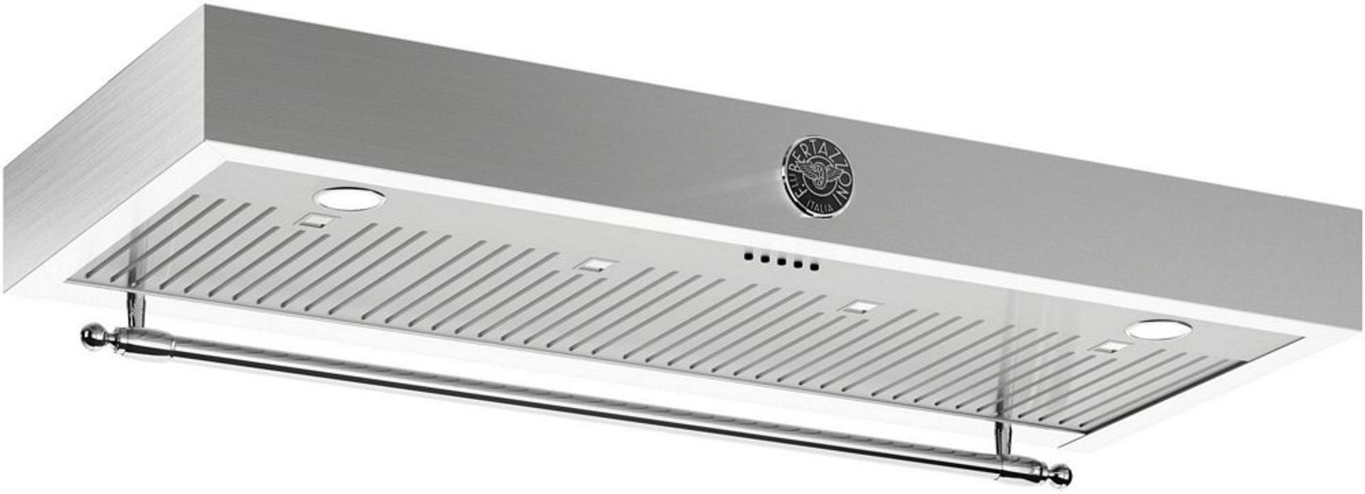 Bertazzoni mod. K48HERTX, BZ-48'' Wall Mount Hood, 600 CFM, Electronic Controls