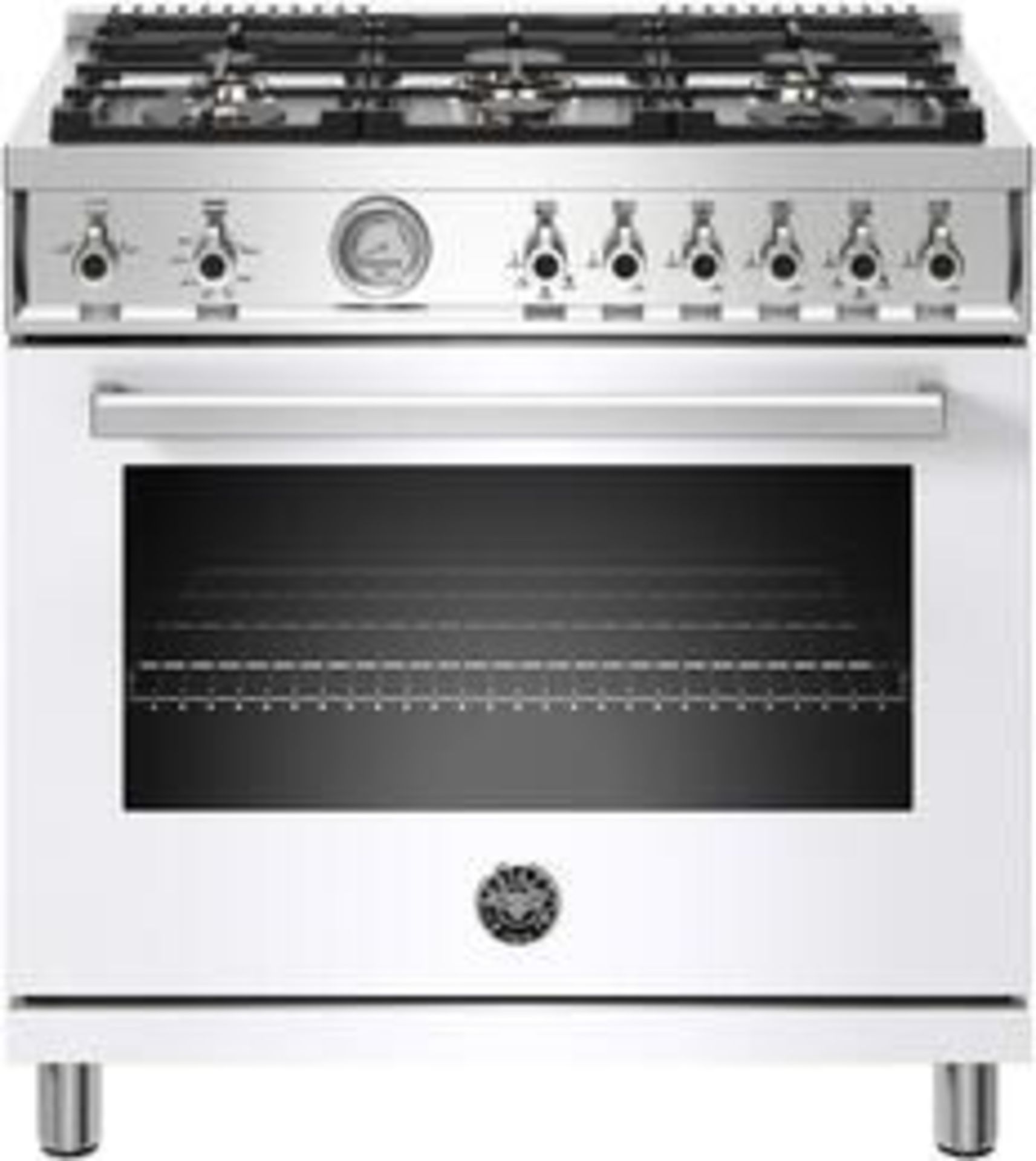 Bertazzoni mod. PROF366GASBIT, BZ-36'' Prof Series Range Gas Oven, White