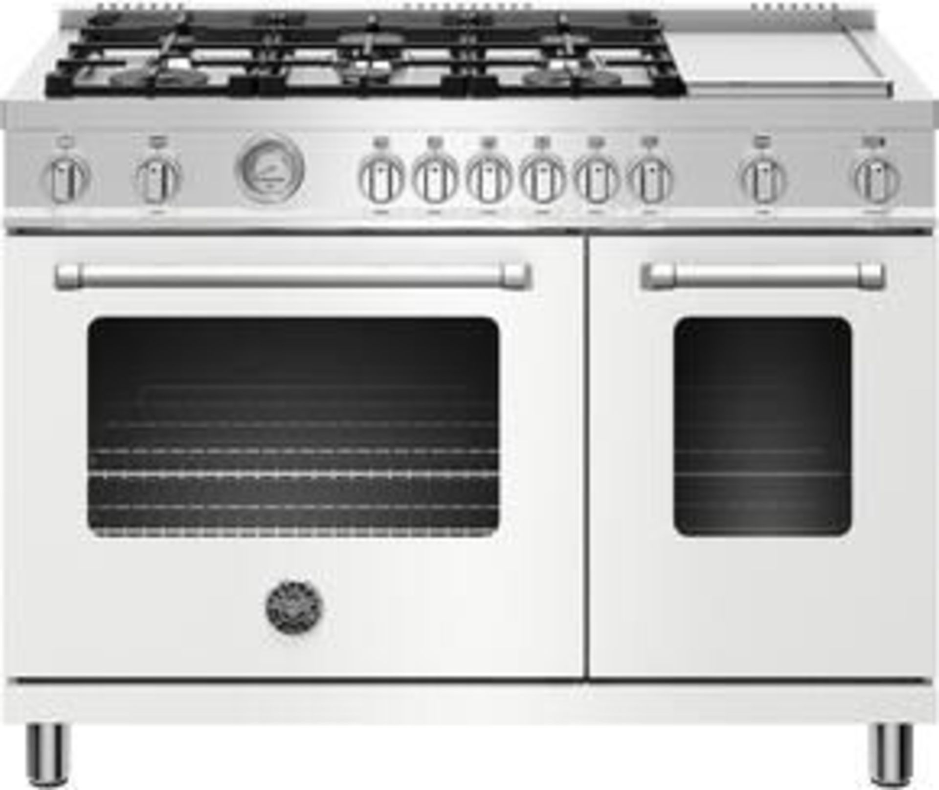 Bertazzoni mod. MAST486GGASBIE, BZ-48'' Master Series Range Gas Oven, Matte White