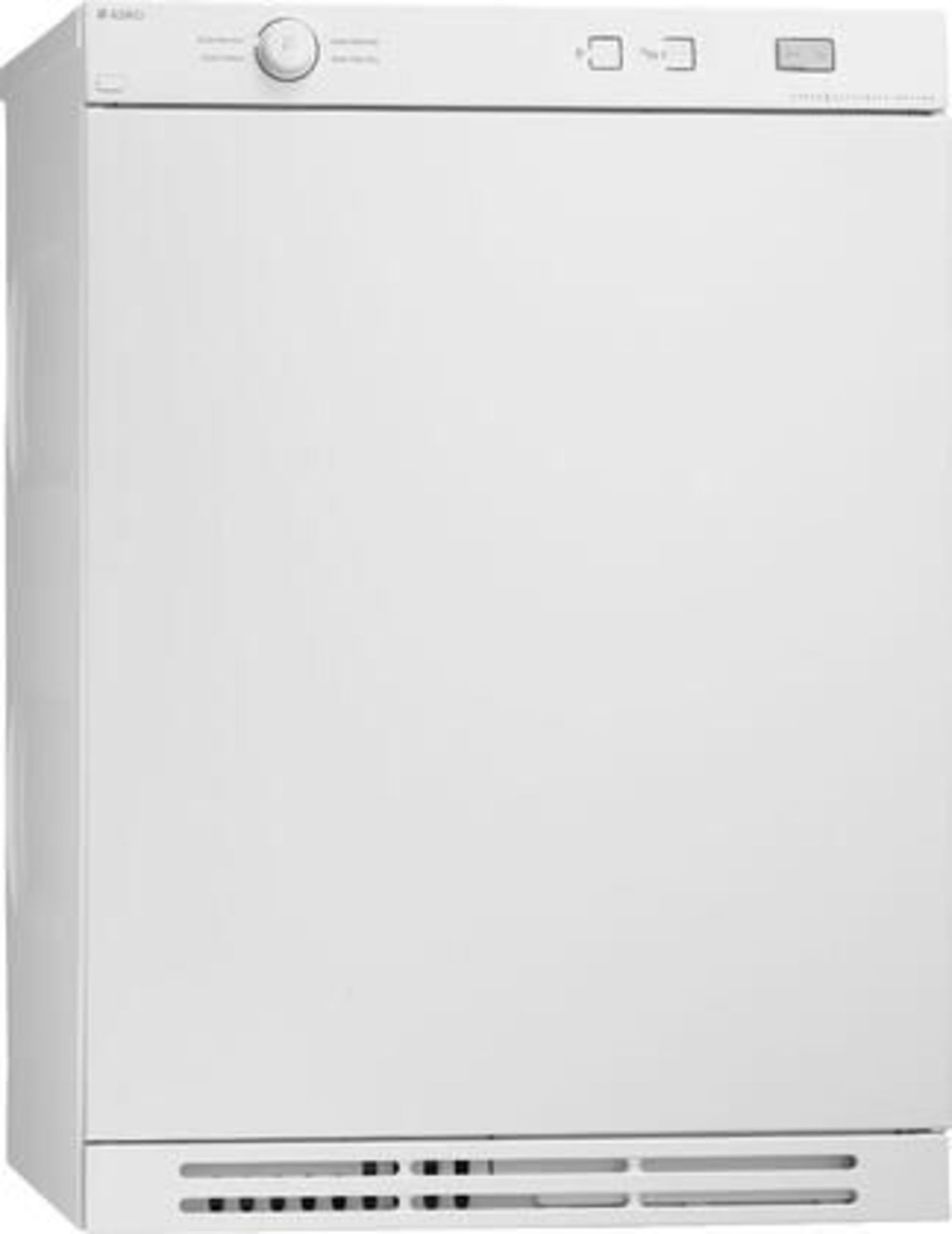 Asko mod. T744CWCD, 24'' Electric Dryer, 3.9 Cu. Ft., Stainless Steel Drum, White
