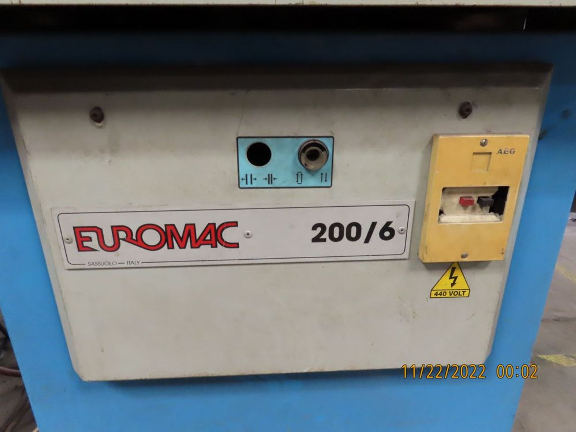 (2003) Euromac mod. 200/6 Corner Notcher S/N 10250903 - Image 3 of 4