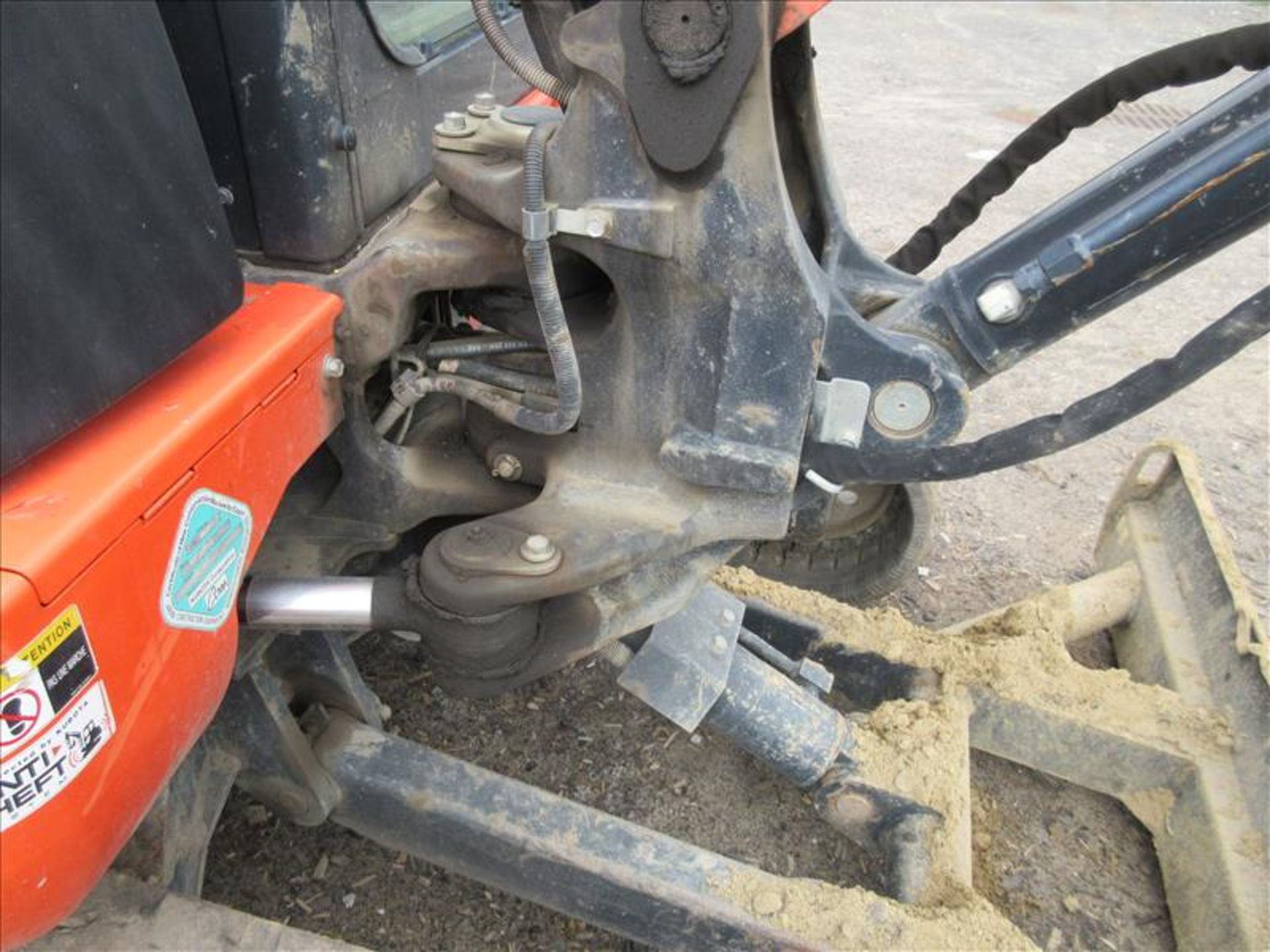 Kubota KX040-4G Mini Hydraulic Excavator, auxiliairy hydraulic system, hydraulic Q/C, rubber tracks, - Image 9 of 16