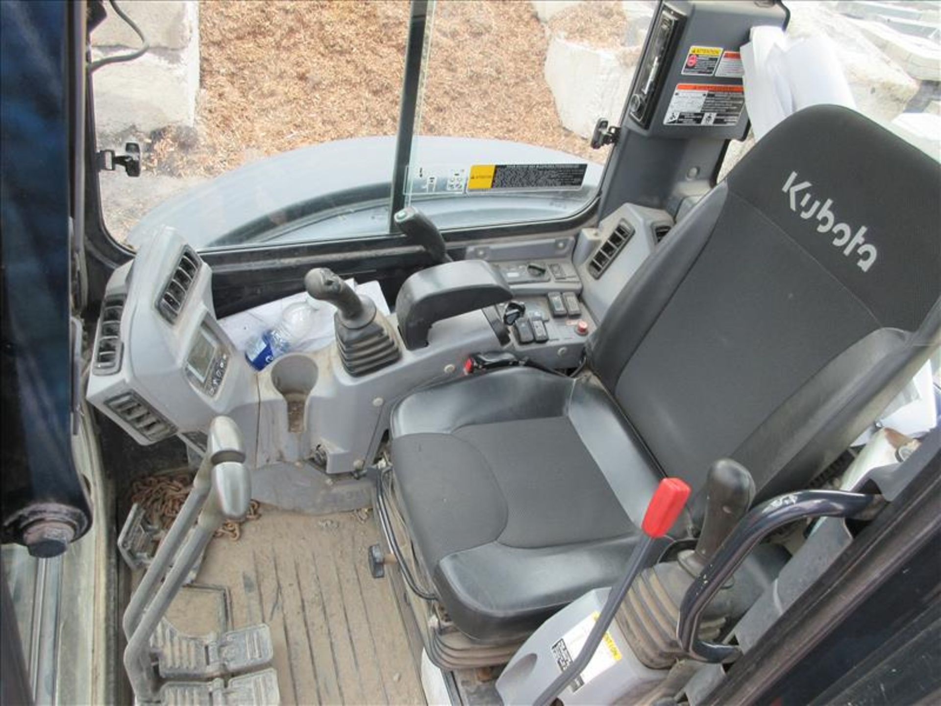 Kubota KX040-4G Mini Hydraulic Excavator, auxiliairy hydraulic system, hydraulic Q/C, rubber tracks, - Image 14 of 16