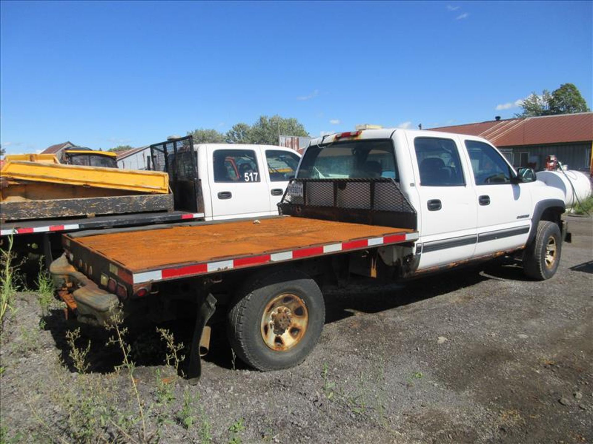 Chevrolet Silverado 2500 HD Flatbed Pickup Truck, (4) doors, V8 6.0l gas engine, GVWR 9200lbs, - Image 2 of 15