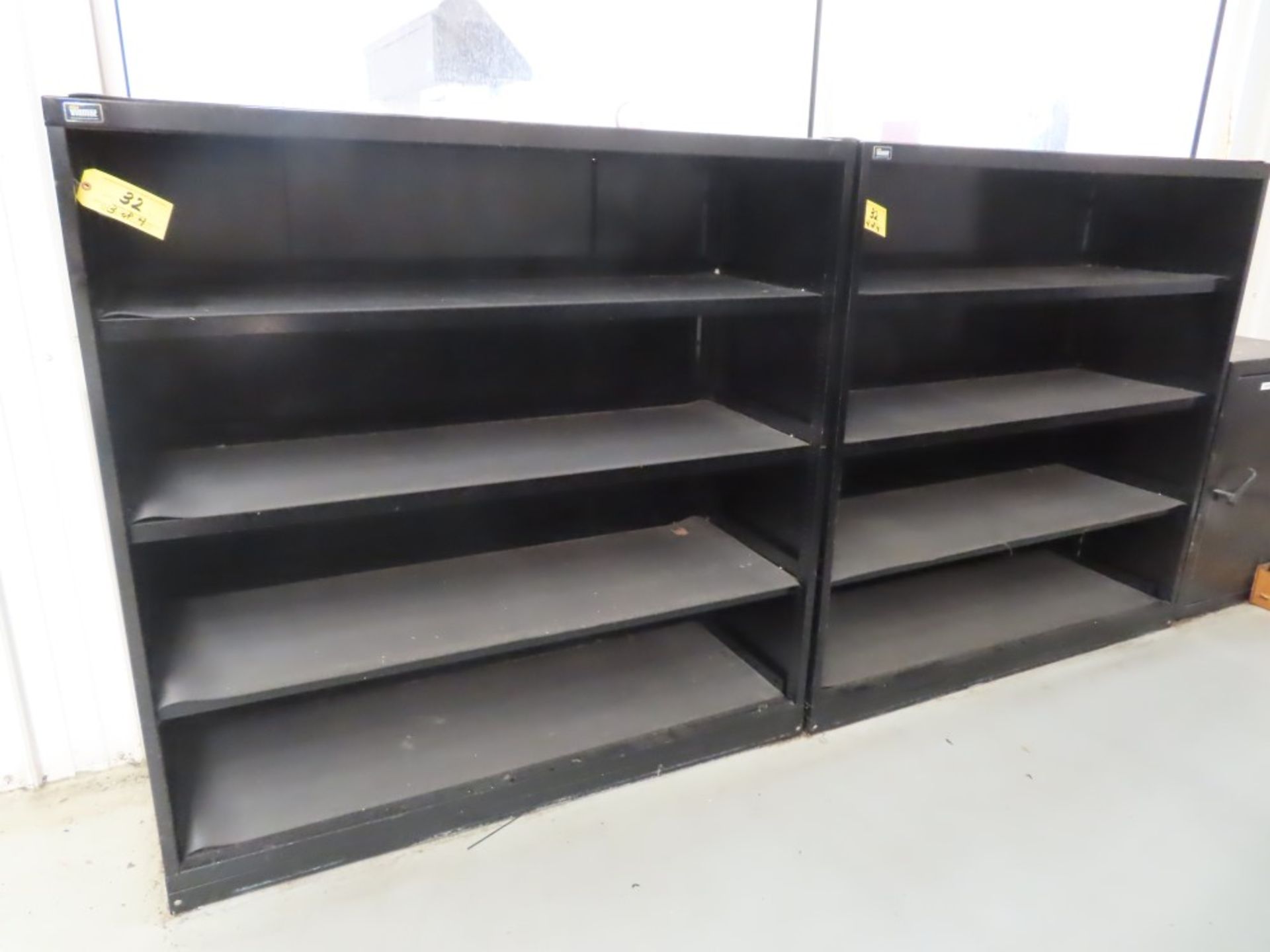 (4) Vidmar 60" x 59" x 21 1/2" Shelving Units