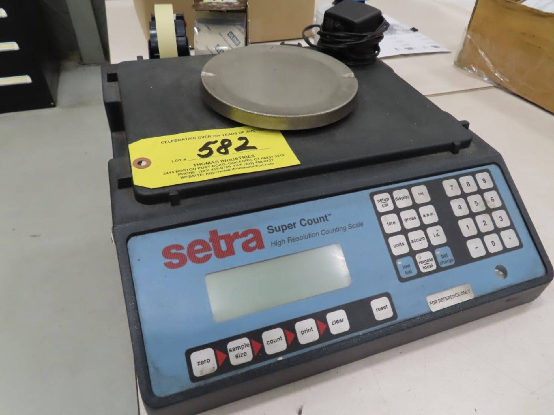 Setra Supercount High Resolution Counting Scale