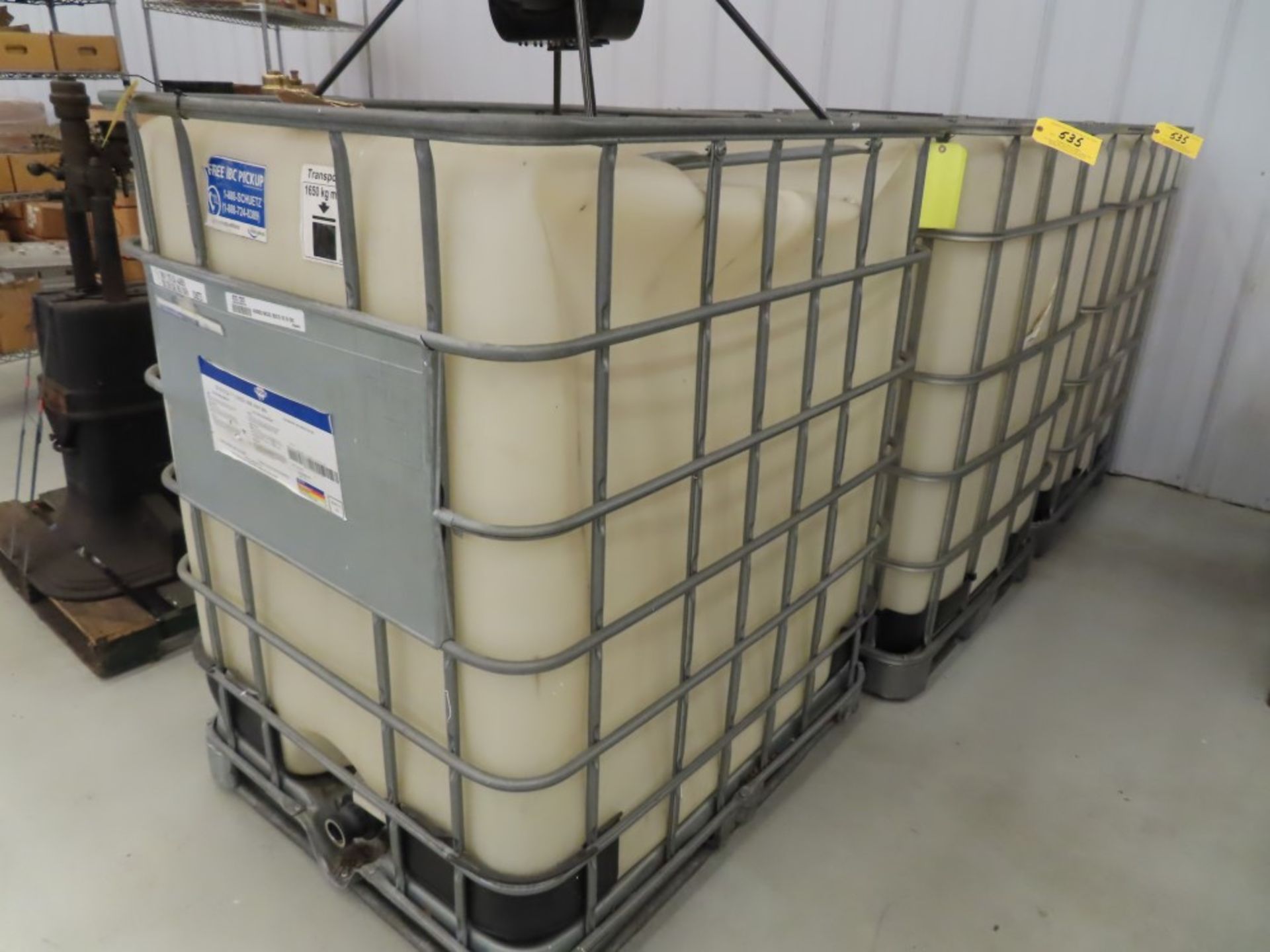 (3) Approx 300 Gallon Cap Liquid Storage Totes