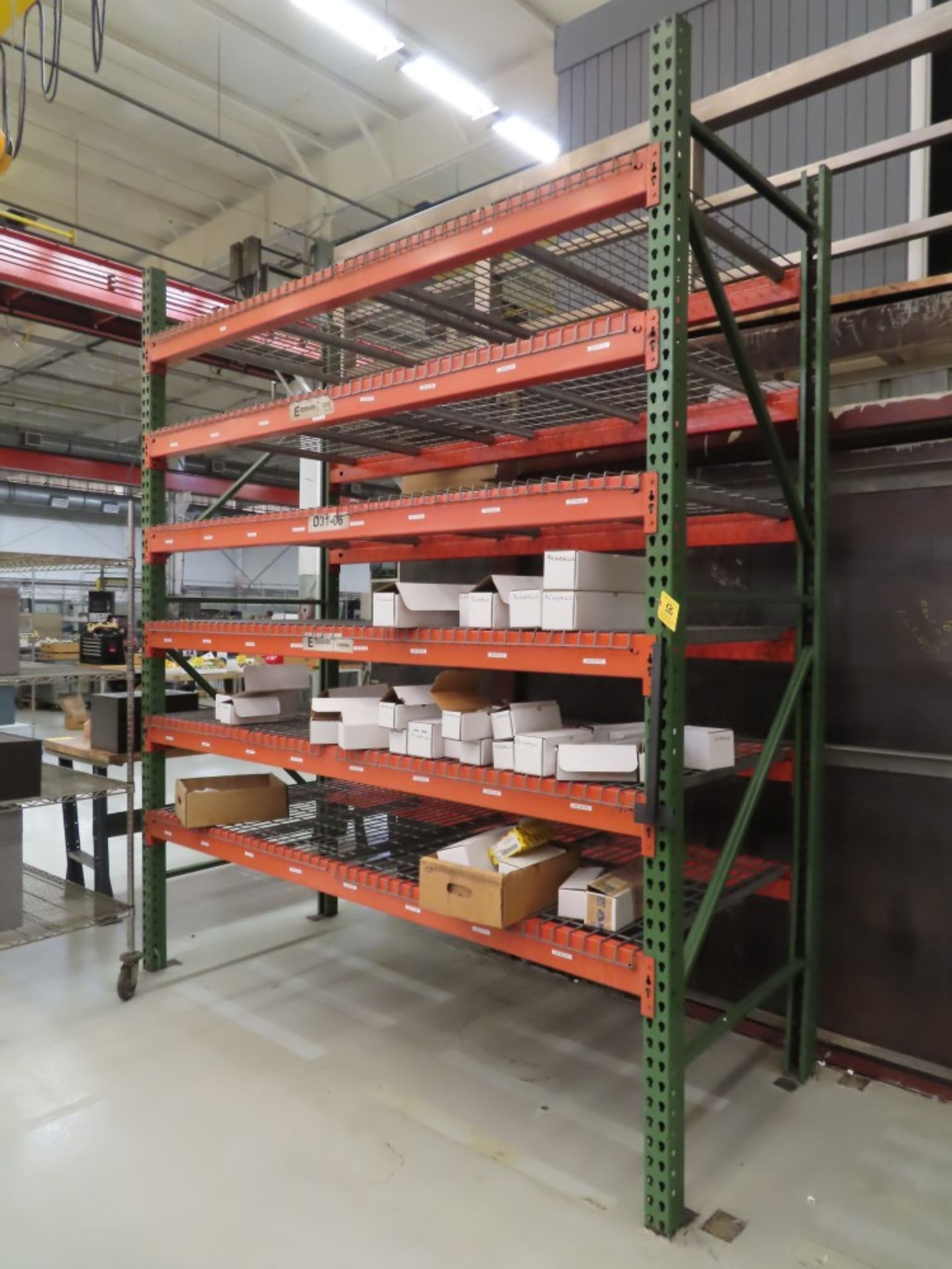 Section of Pallet Rack w/