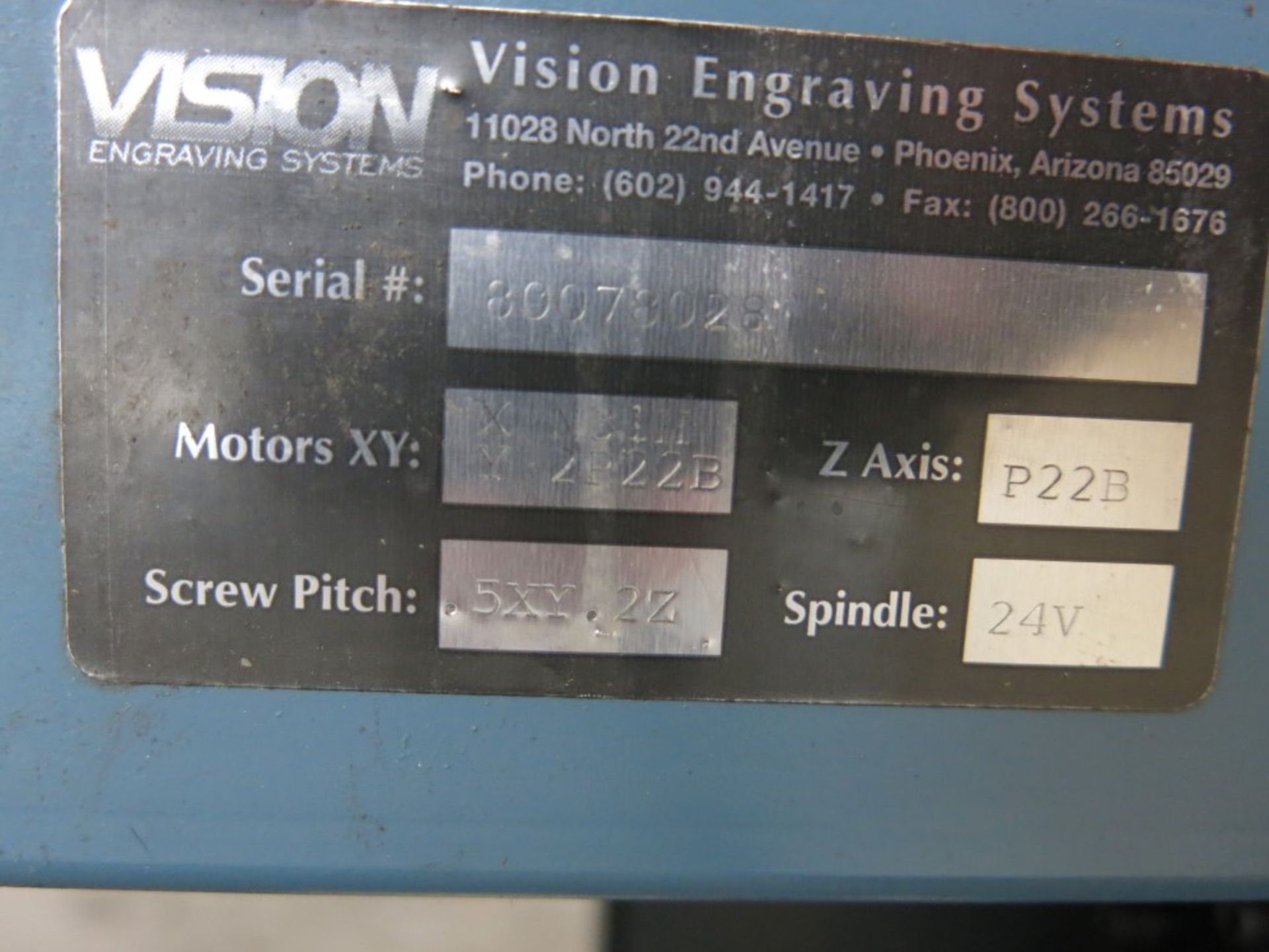 Vision Router Model VNS 5252 - Image 5 of 5