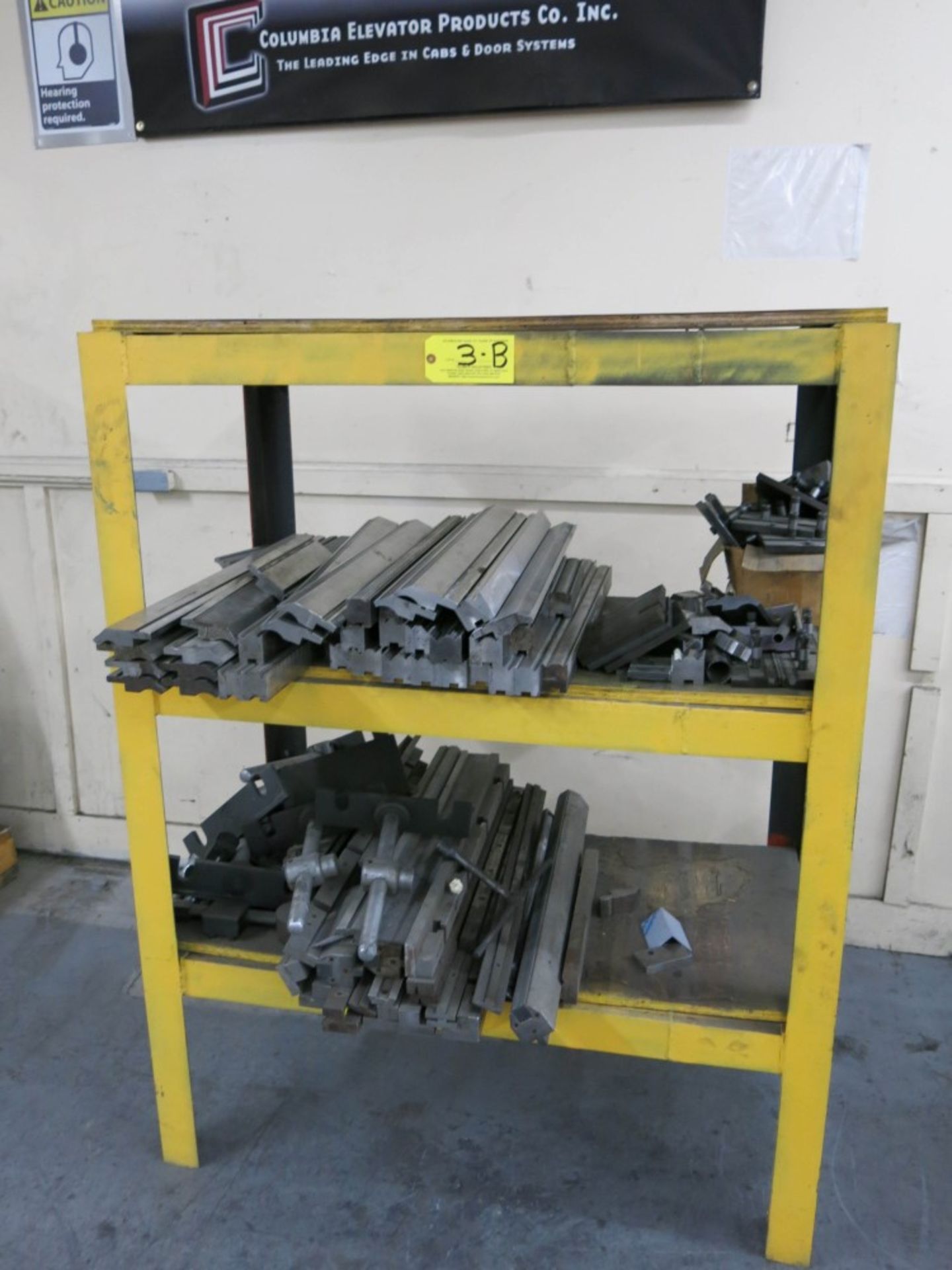 Heavy Duty Steel Rack w/ Press Brake Dies