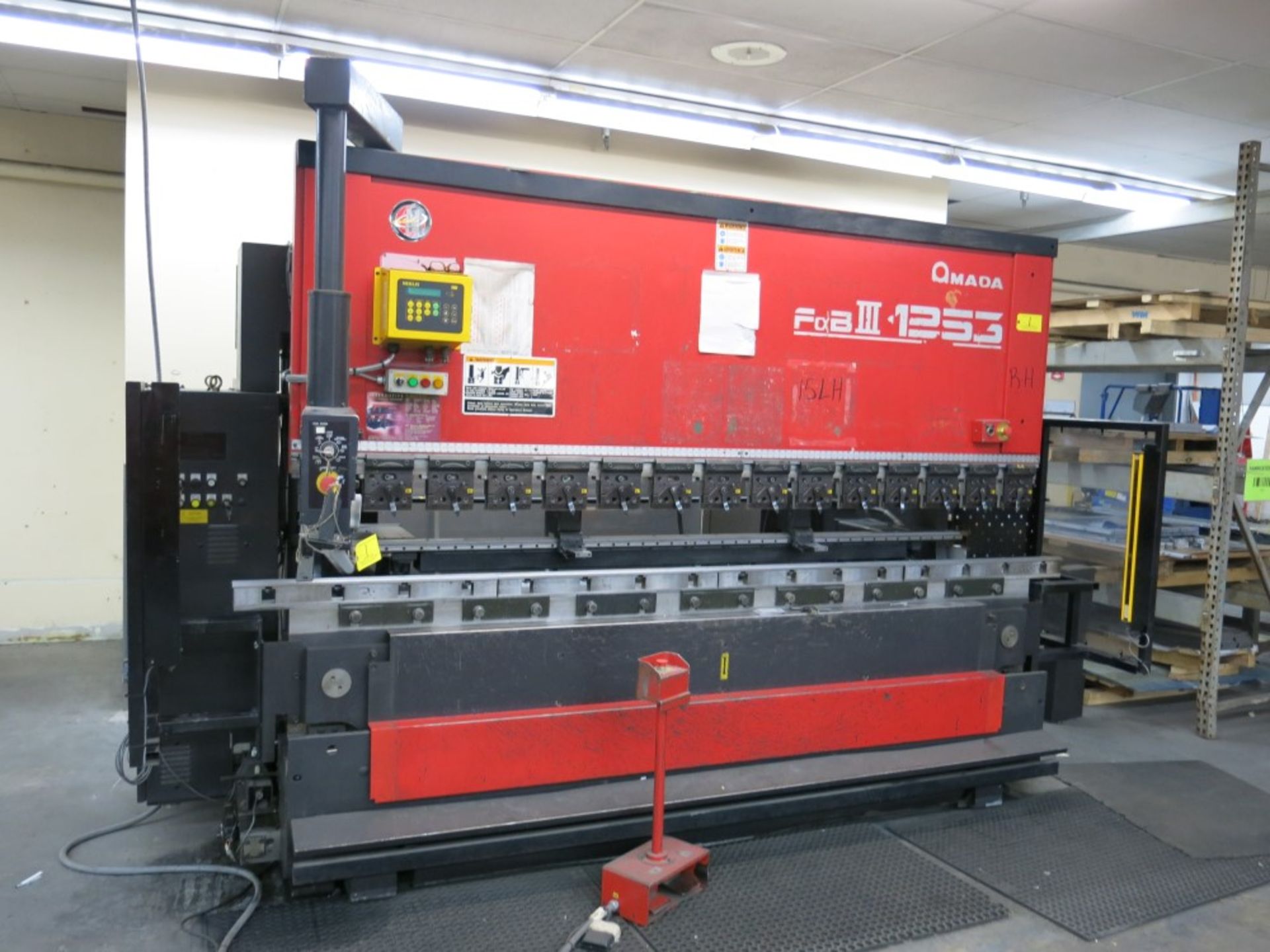 2001 Amada 125 Ton Press Brake Model #1253NT - Image 2 of 7