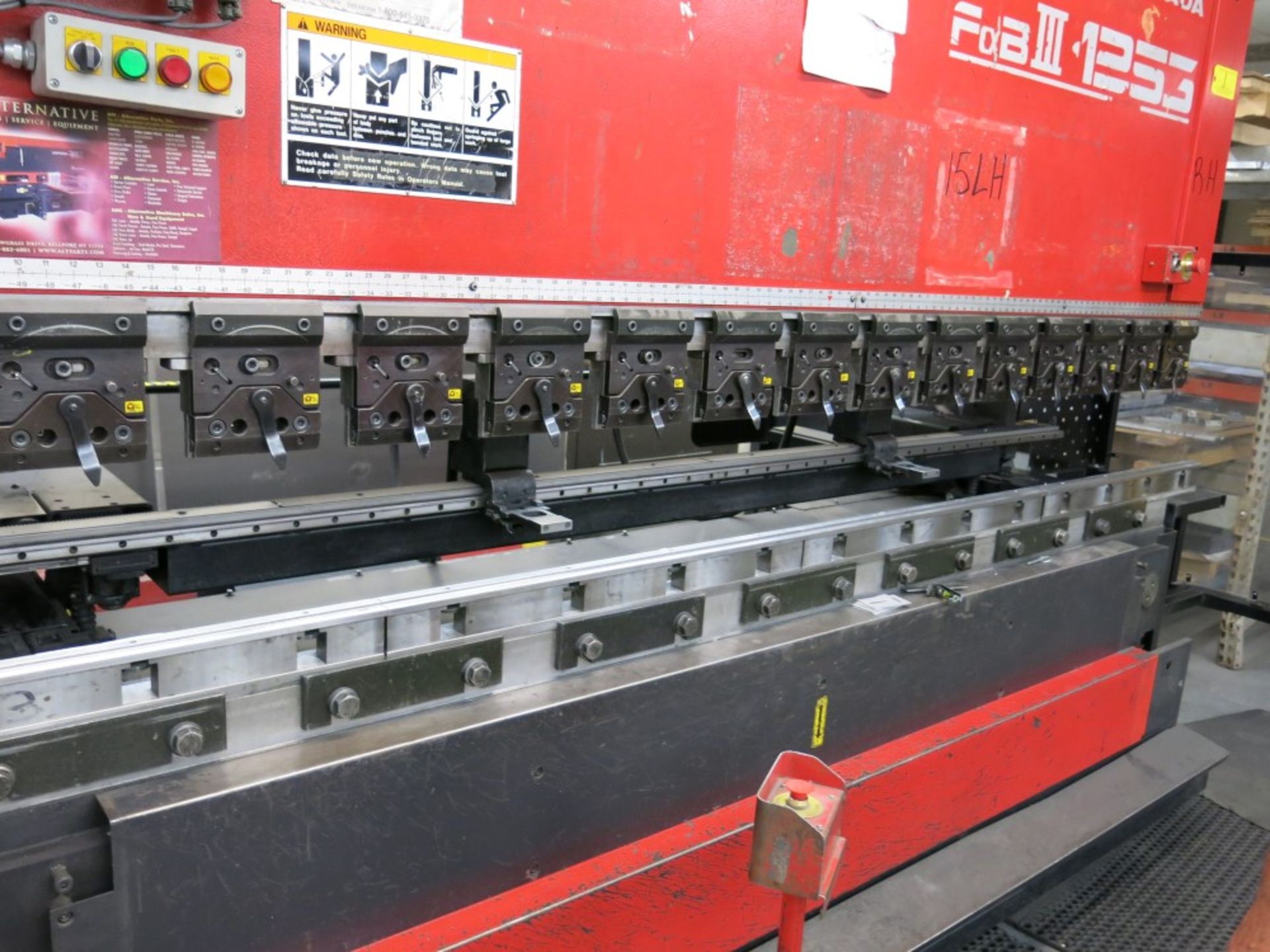 2001 Amada 125 Ton Press Brake Model #1253NT - Image 3 of 7