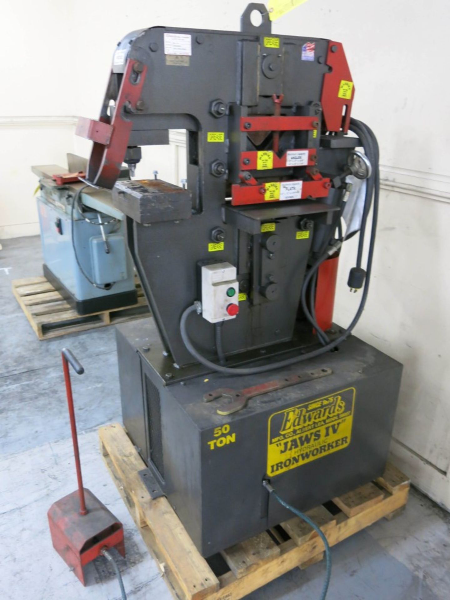 Edwards 50 Ton Hydraulic Ironworker