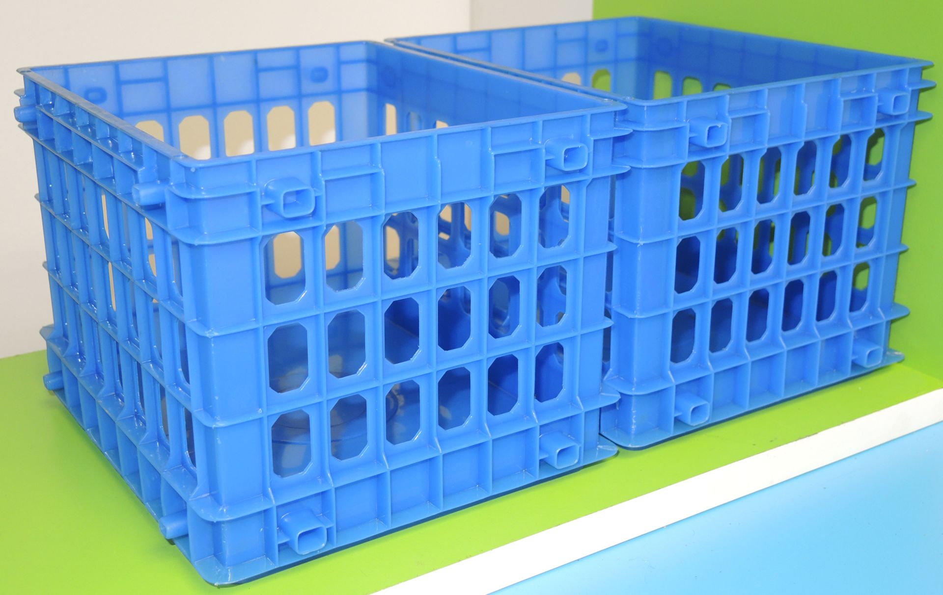 Small Stackable Organizer Crate Mold