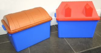 10 Gallon Rectangular Organizer w/ Lid, 10 Gallon Small Treasure Lid, 10 Gallon Barn Roof Lid, 10 Ga