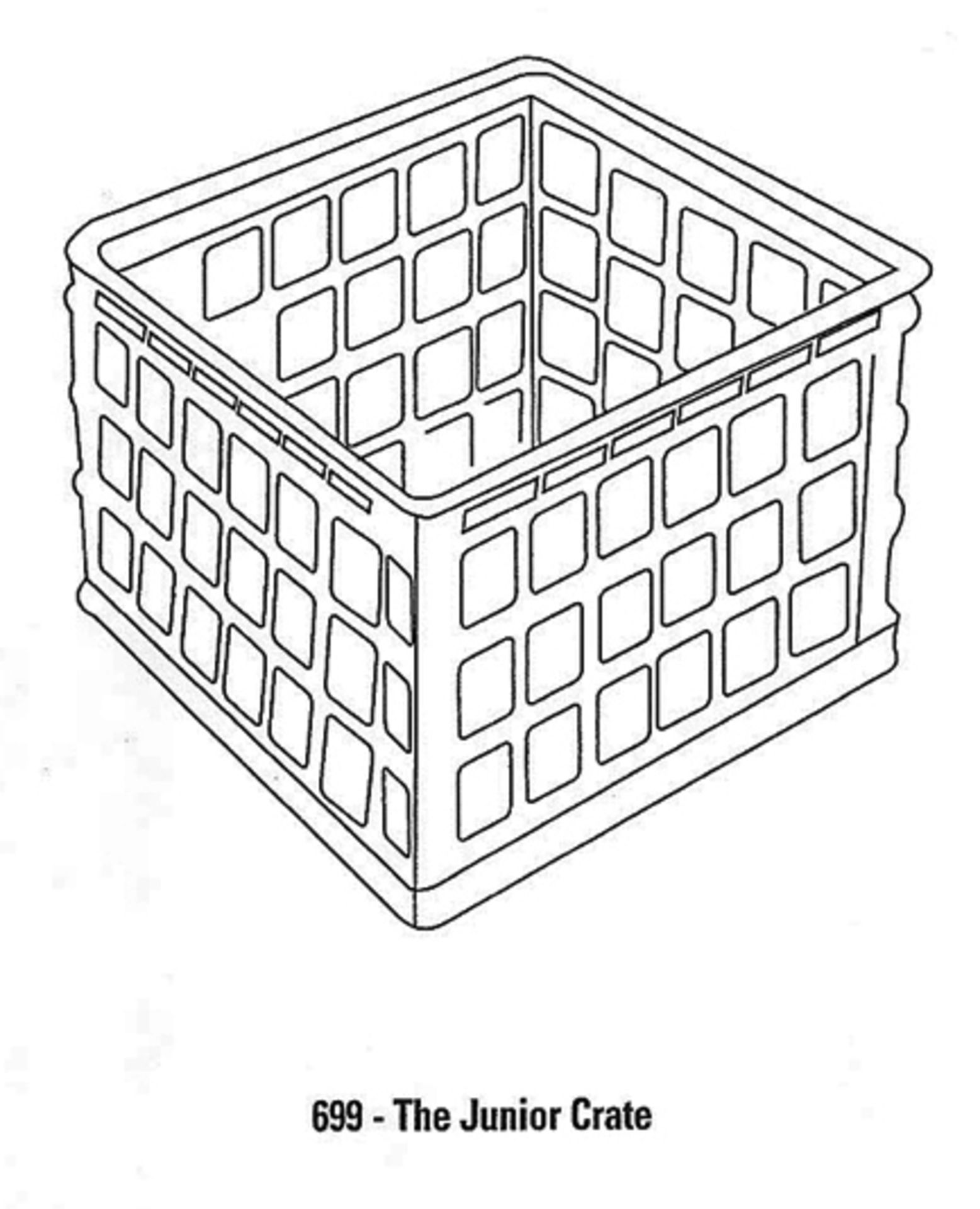 Small Stacking Organizational Crate Mold - Image 11 of 11