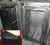3' Footlocker Base, Lid, & Latch Molds