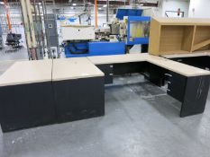 Lot (6) Wood Laminate Desks