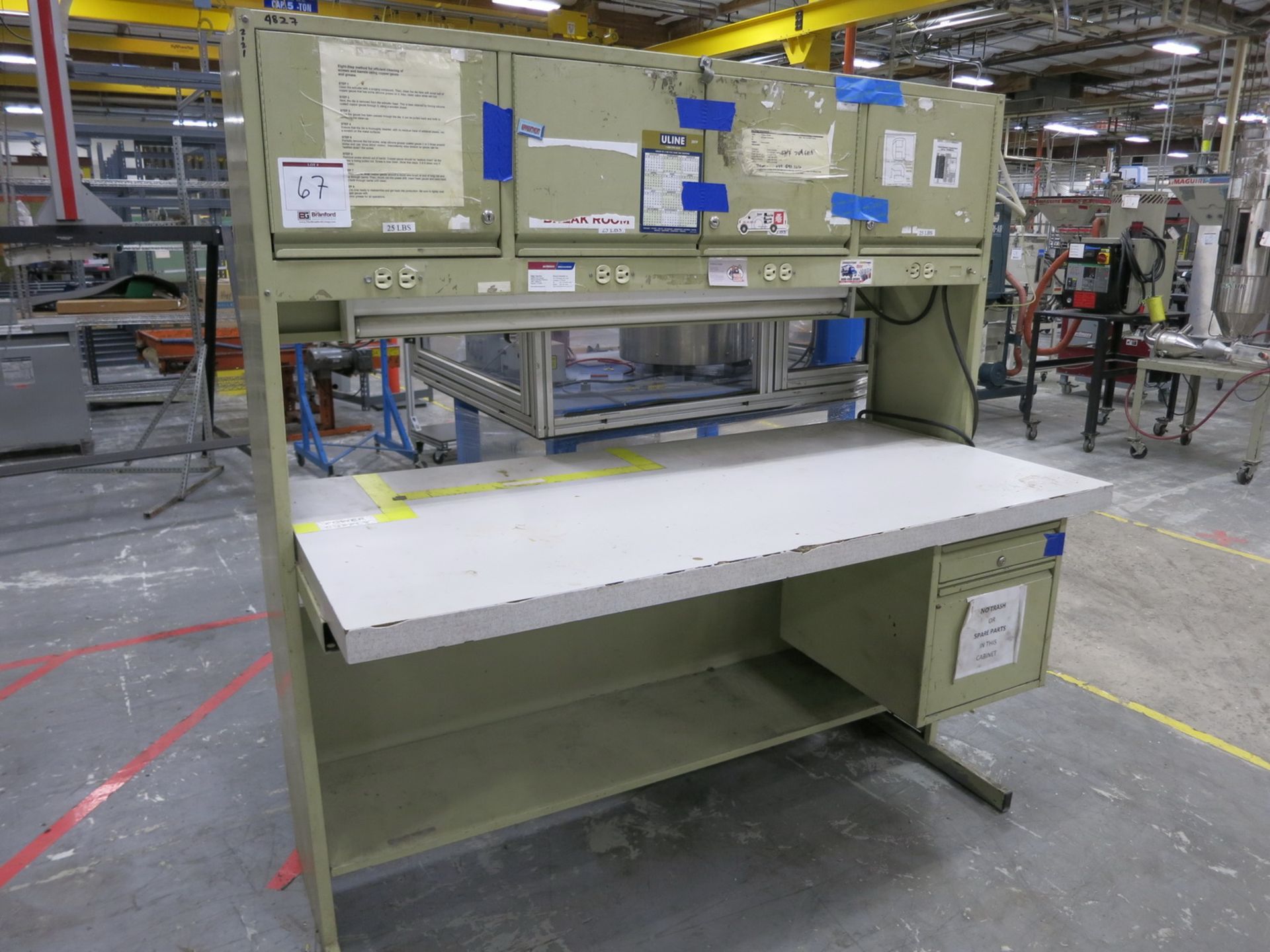 Industrial Workbench with Power