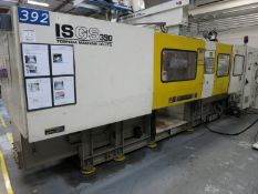 Toshiba ISGS 390 Injection Molding Machine, Model ISG90V10-19B